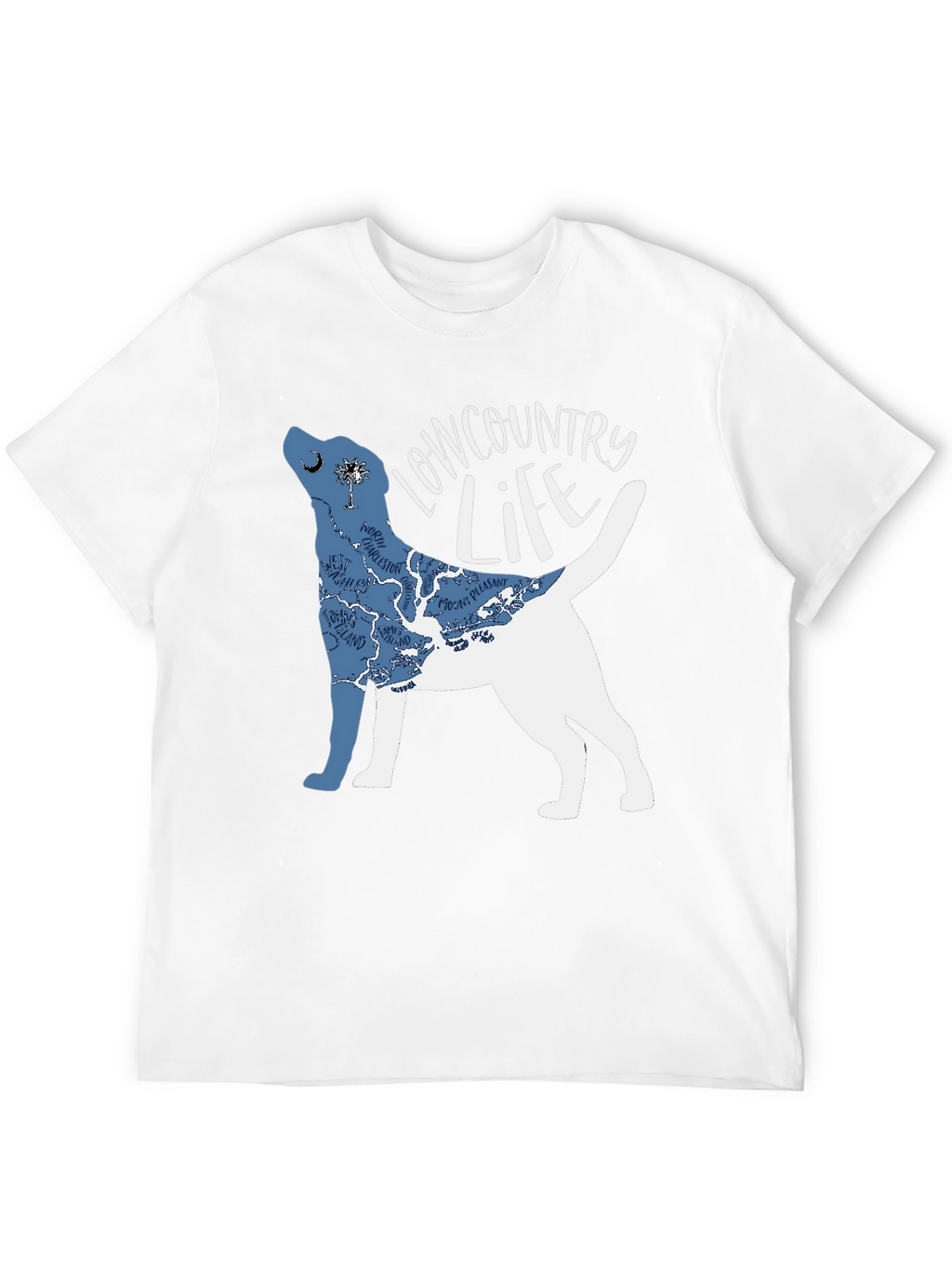 Lowcountry Life Graphic Tee - Black