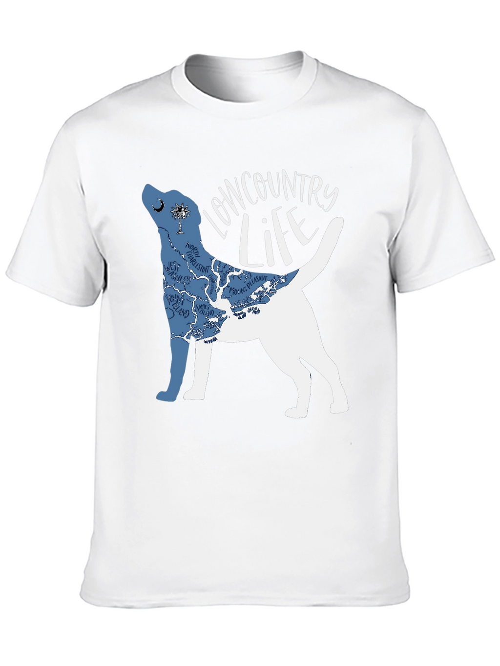 Lowcountry Life Graphic Tee - Black