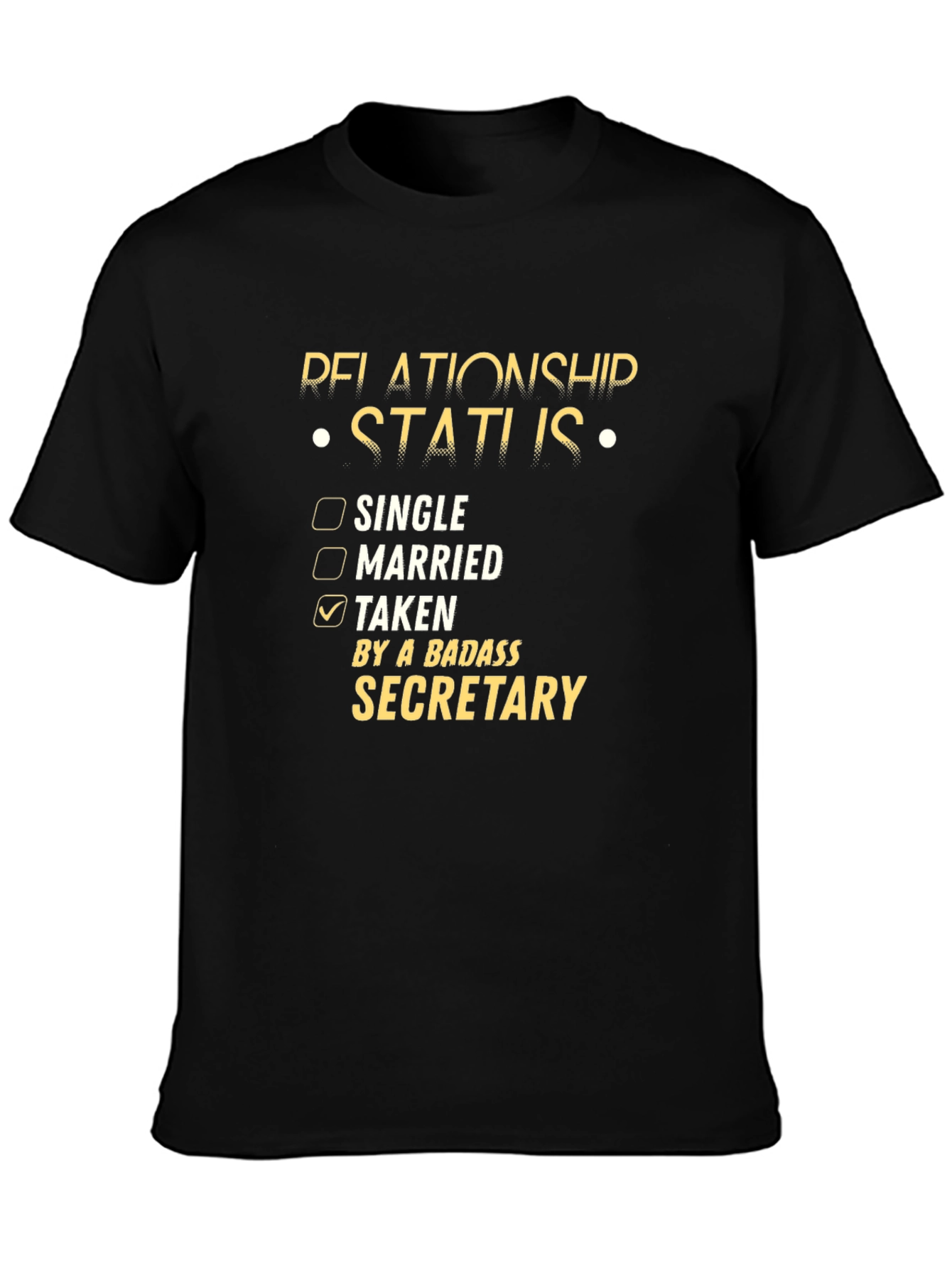 Taken By A Badass Secretary T-Shirt