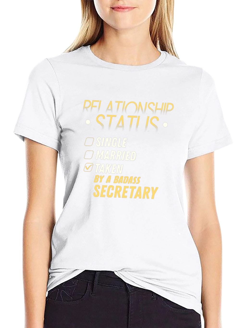 Taken By A Badass Secretary T-Shirt