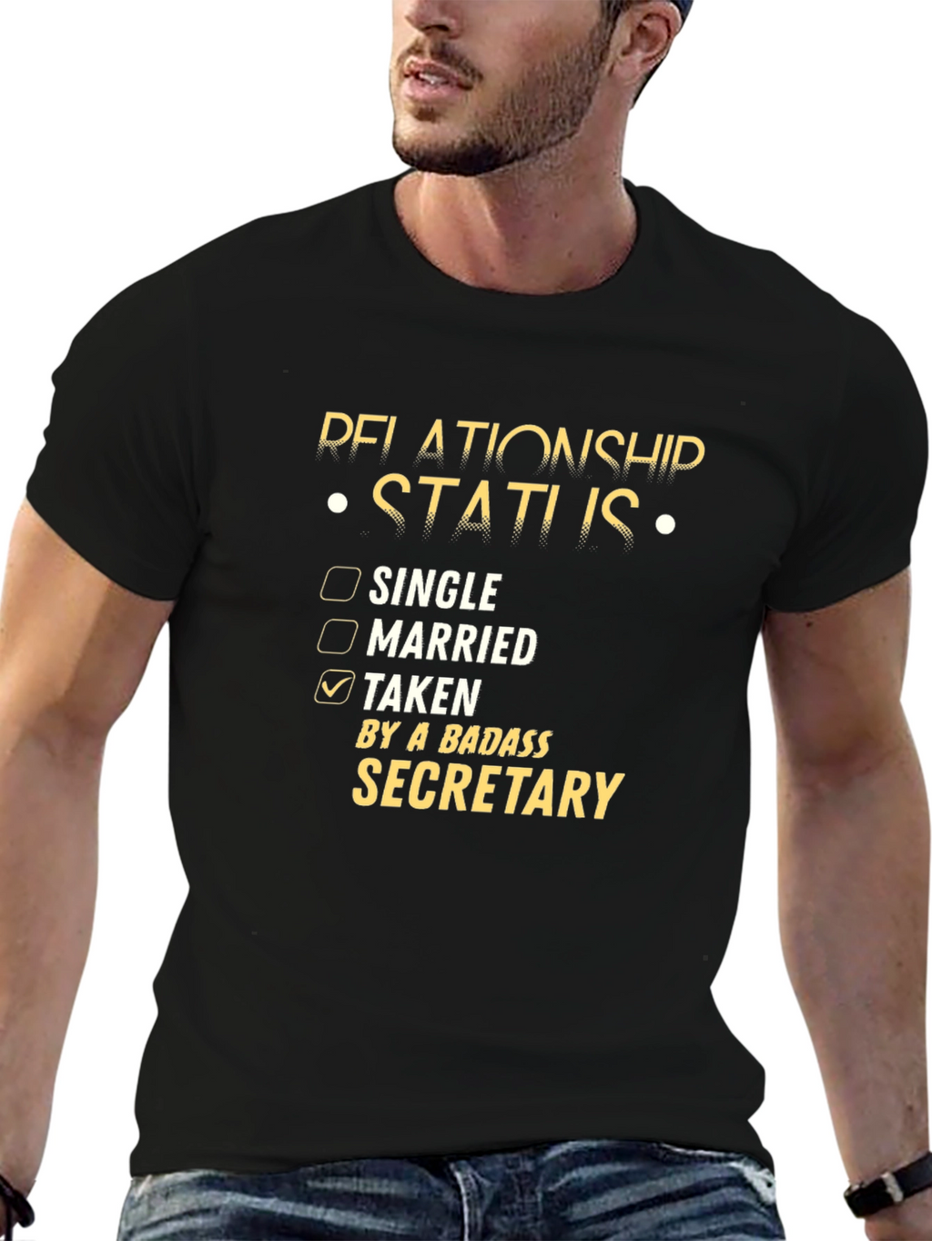 Taken By A Badass Secretary T-Shirt