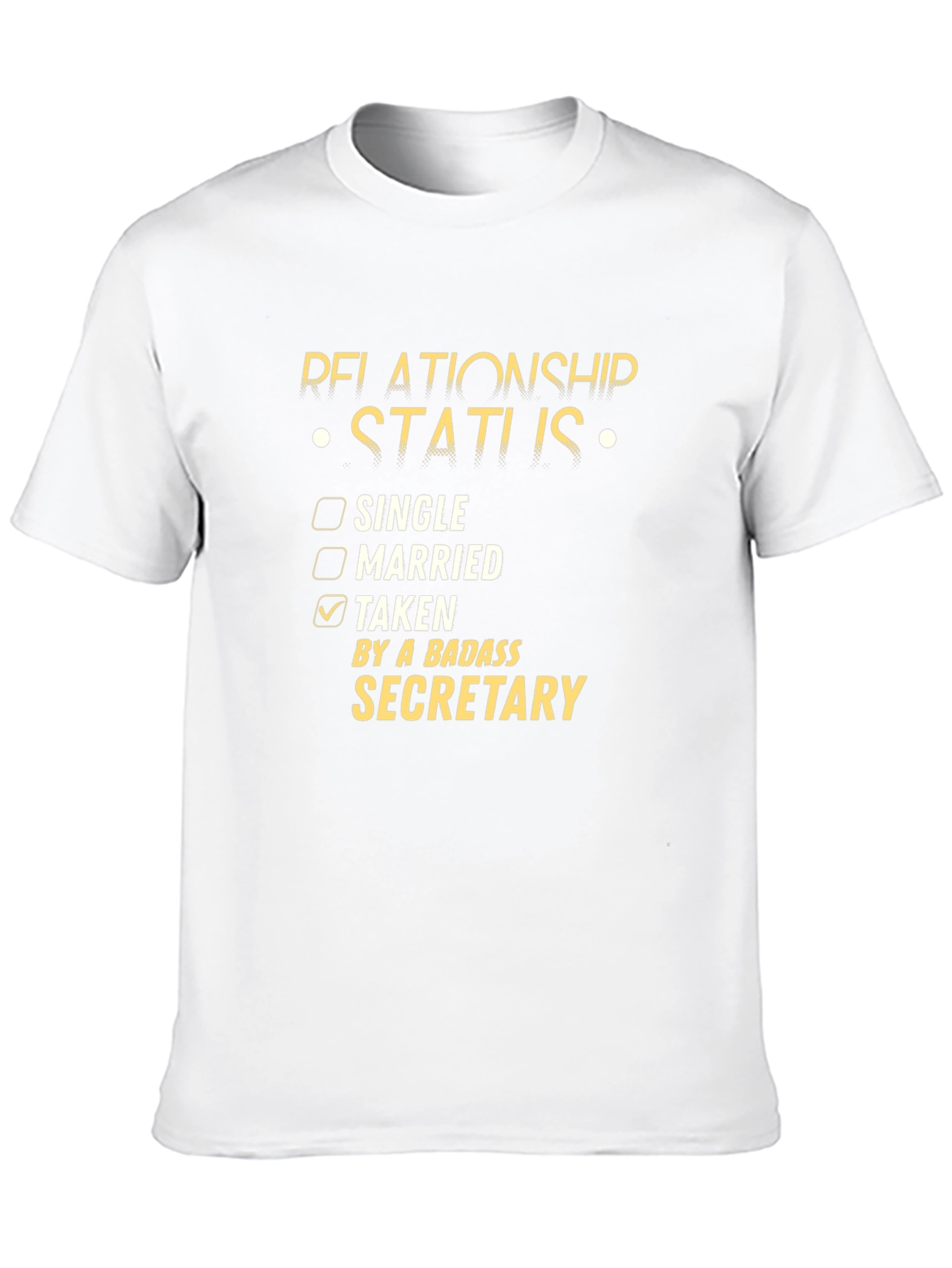Taken By A Badass Secretary T-Shirt