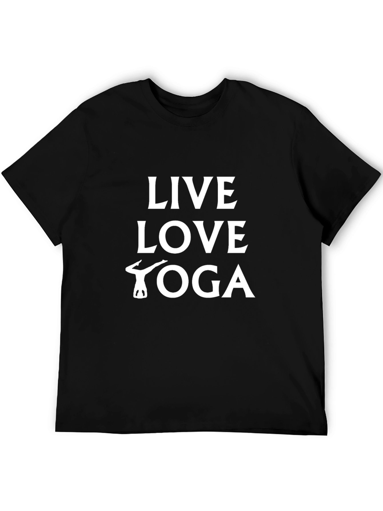 Live Love Yoga Graphic Tee - Relaxed Fit