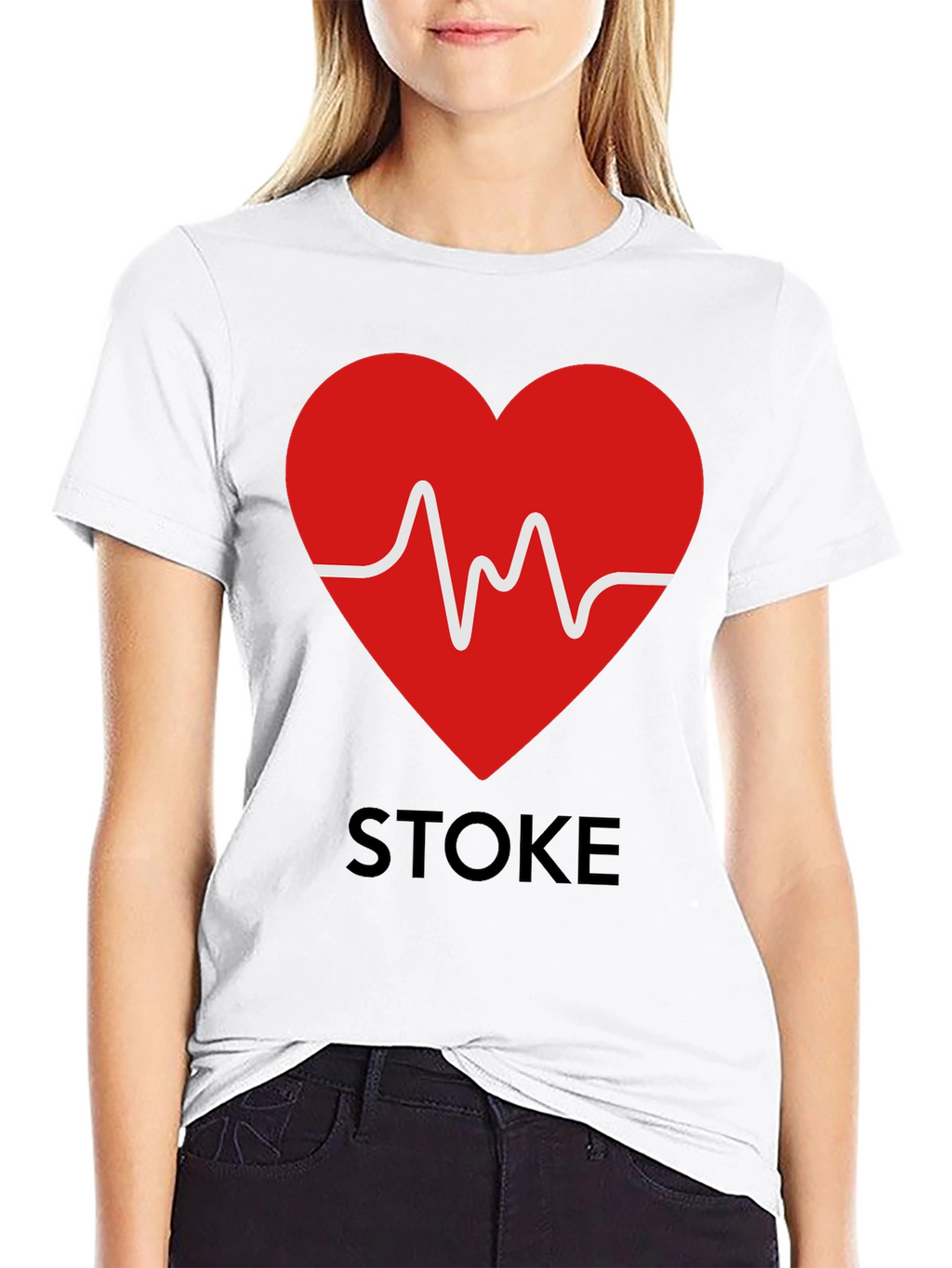 Stoke Heartbeat Graphic T-Shirt
