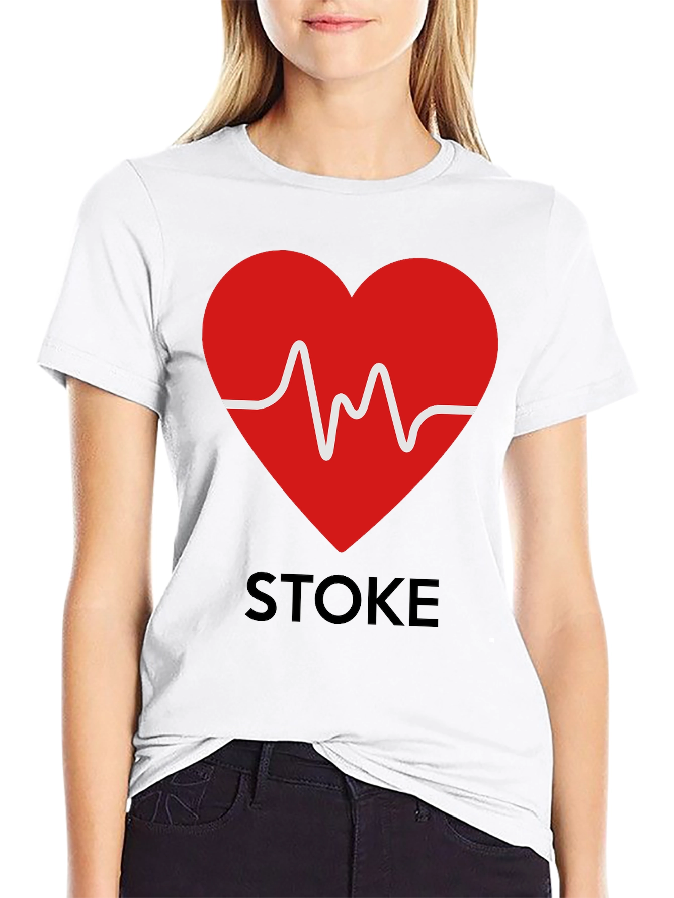 Stoke Heartbeat Graphic T-Shirt