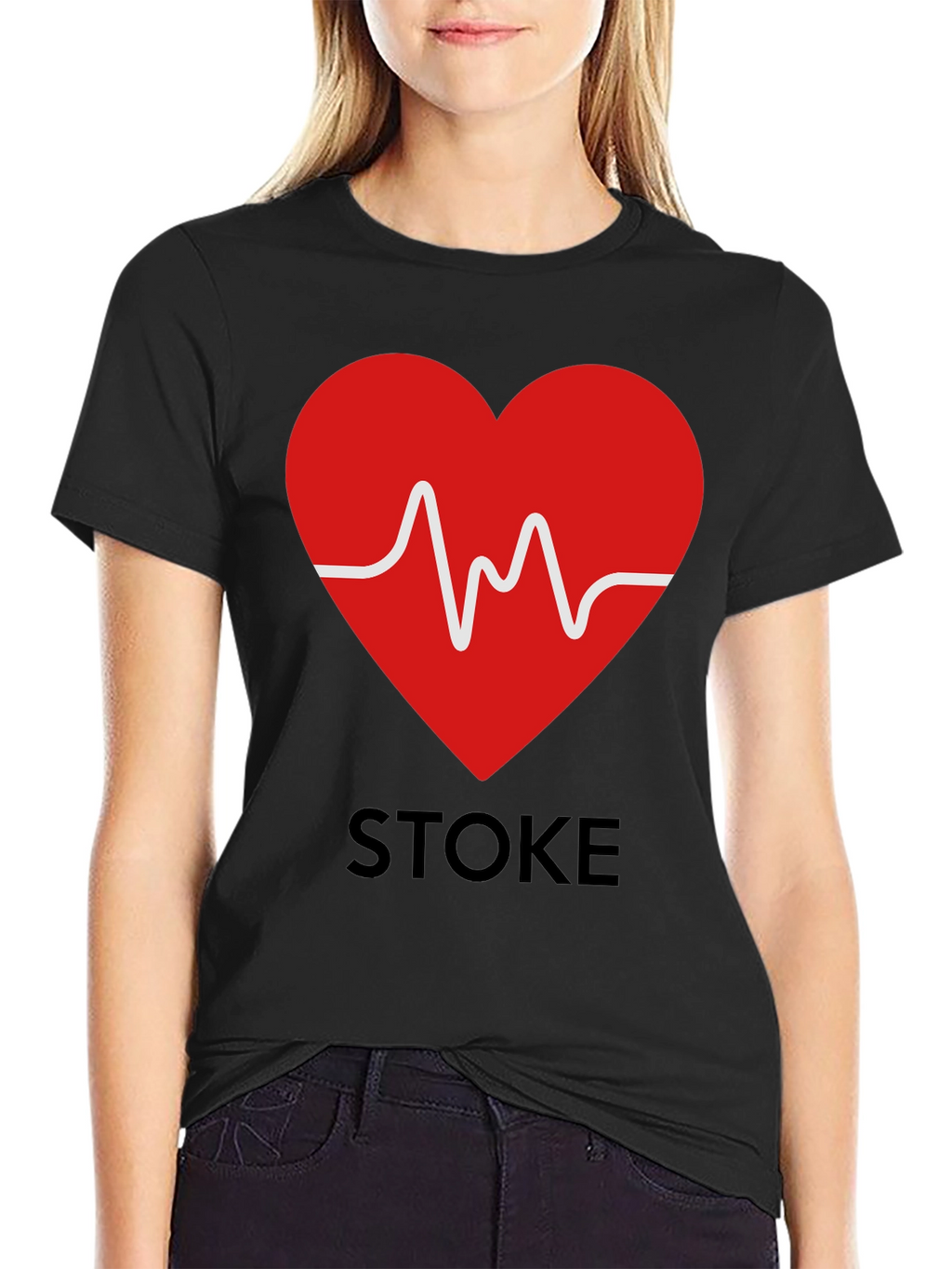 Stoke Heartbeat Graphic T-Shirt