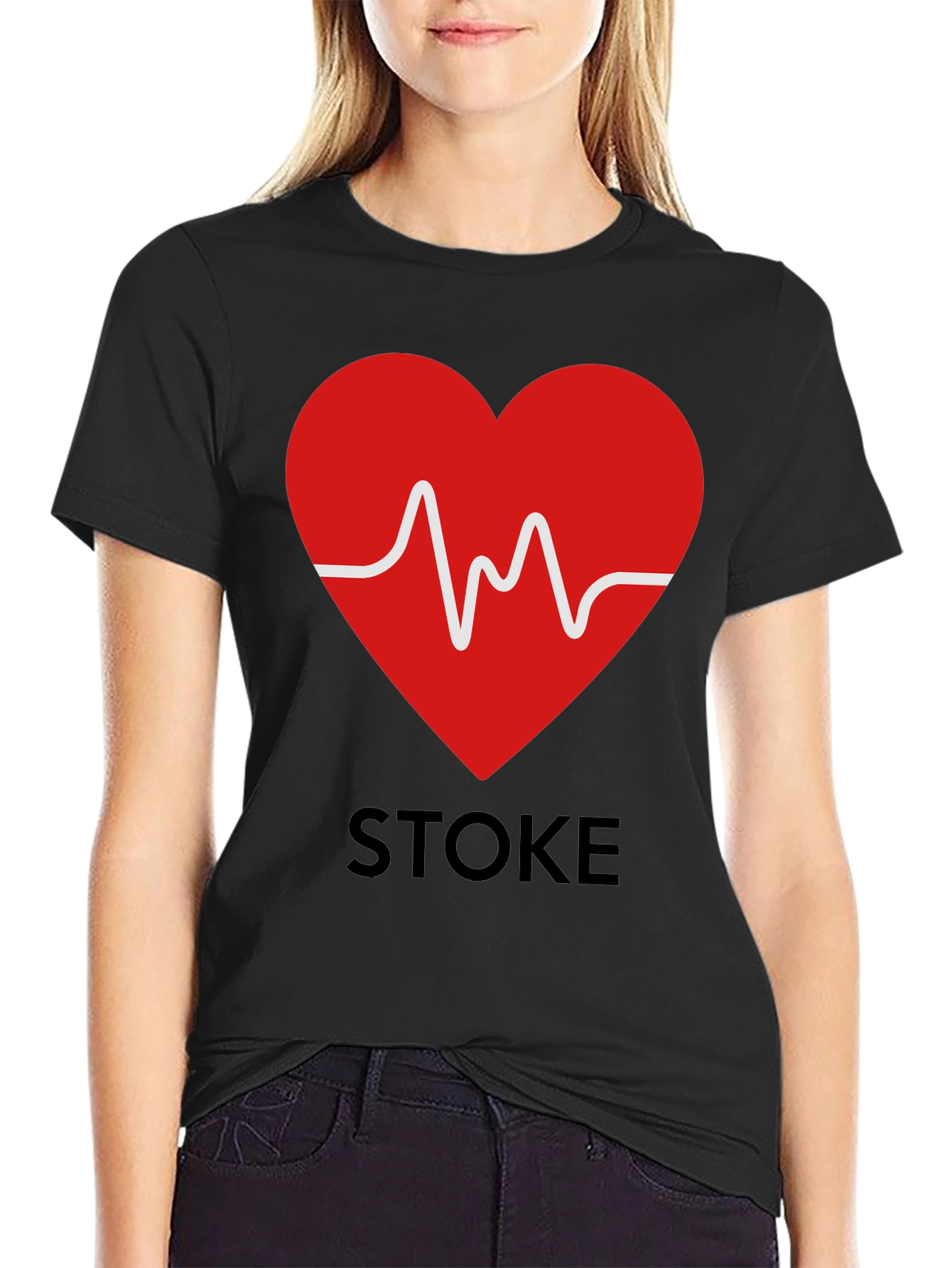 Stoke Heartbeat Graphic T-Shirt
