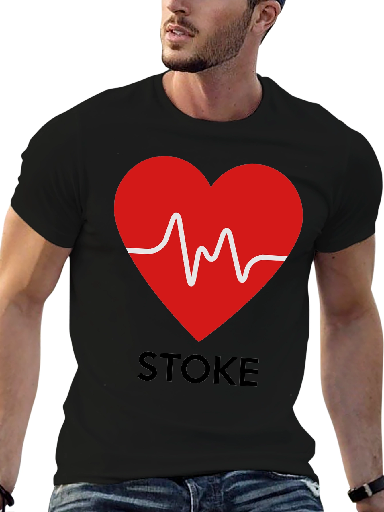 Stoke Heartbeat Graphic T-Shirt