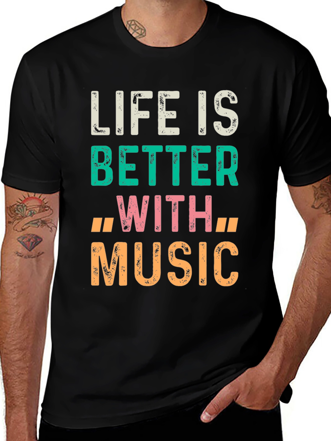 Life is Better with Music Graphic Tee