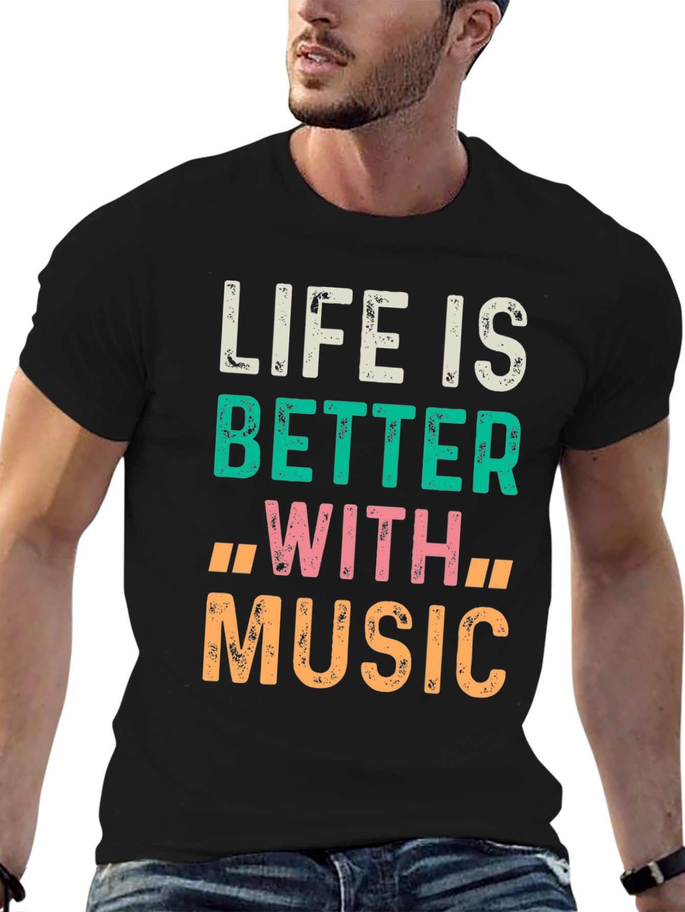Life is Better with Music Graphic Tee