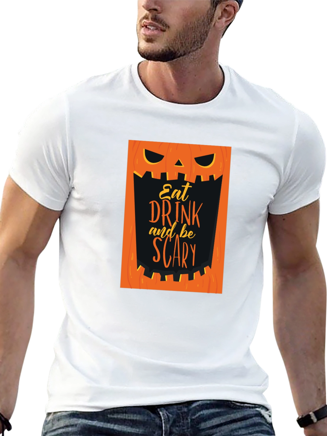 Eat Drink and Be Scary Halloween T-Shirt