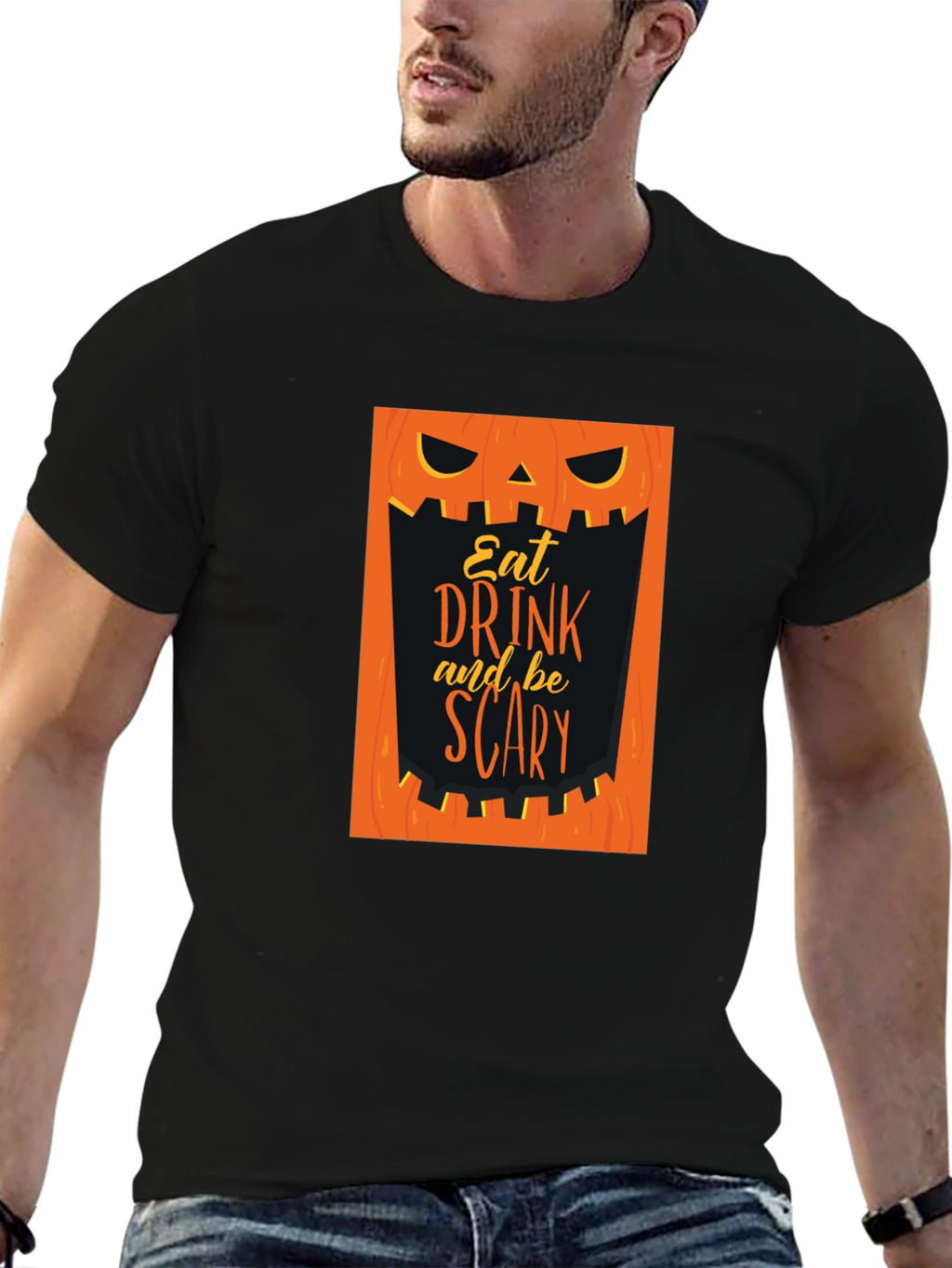 Eat Drink and Be Scary Halloween T-Shirt