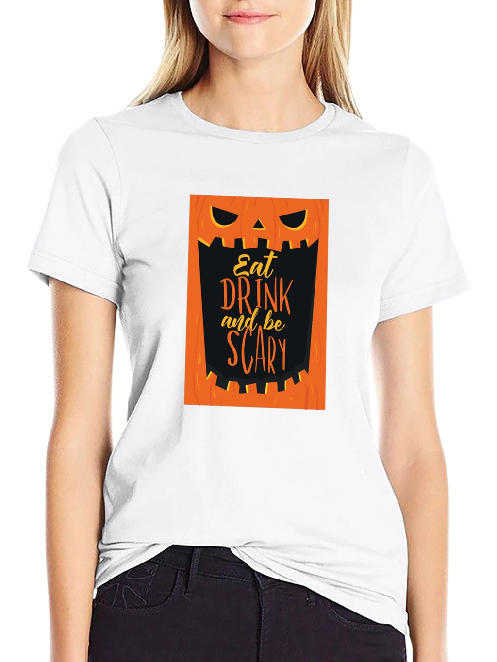 Eat Drink and Be Scary Halloween T-Shirt