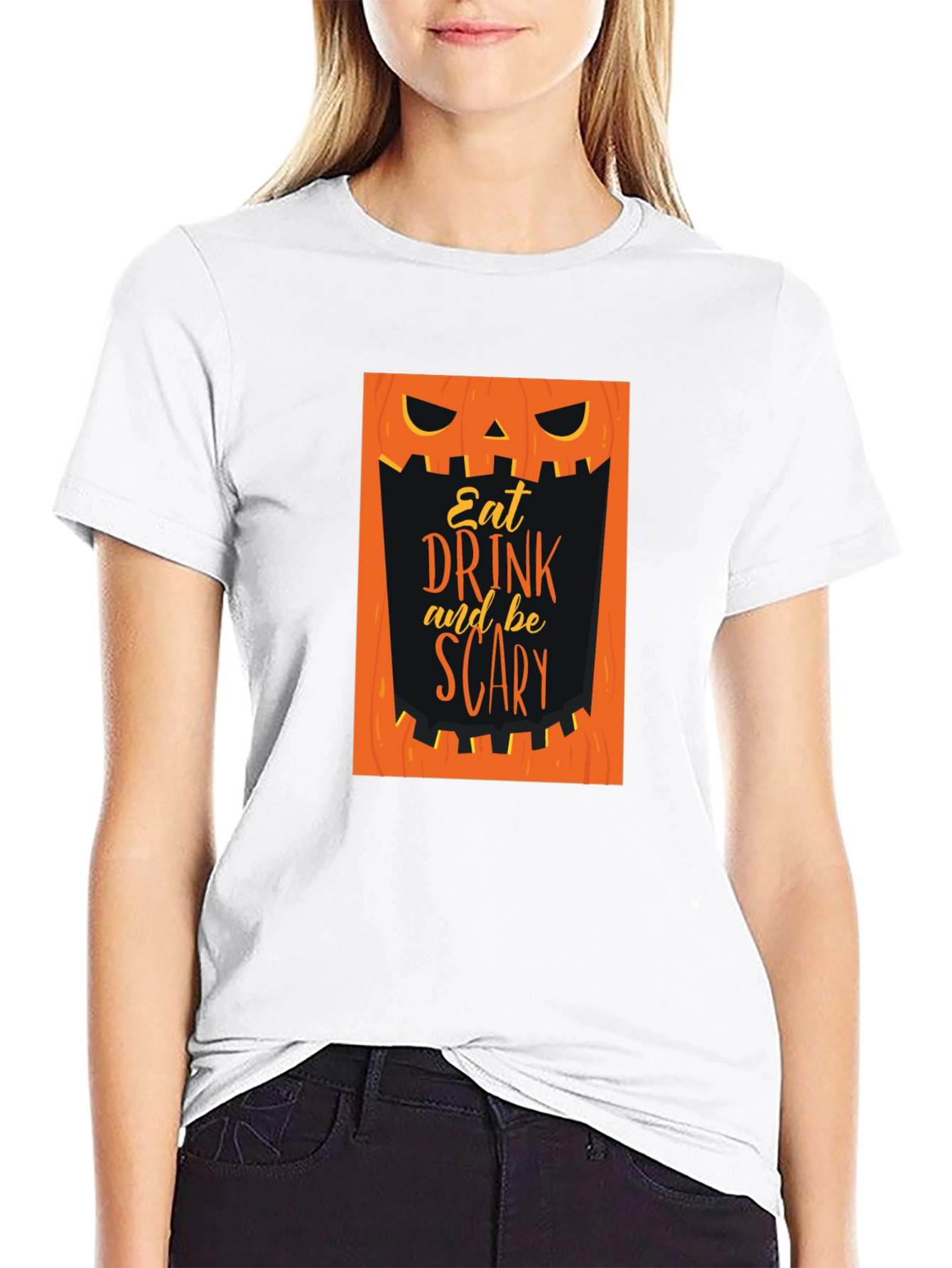 Eat Drink and Be Scary Halloween T-Shirt