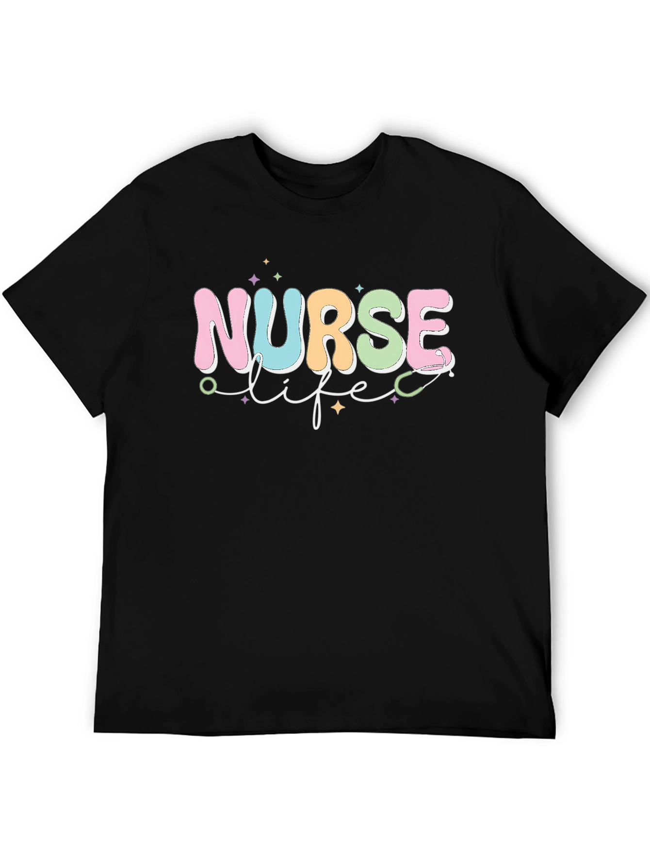 Nurse Life T-Shirt - Pastel Colors