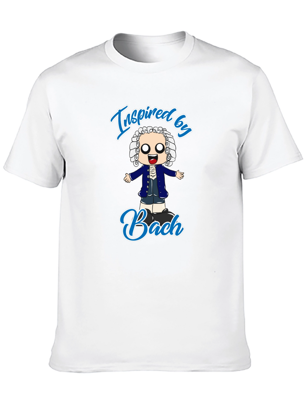 Inspired by Bach T-Shirt - Music Composer Tee