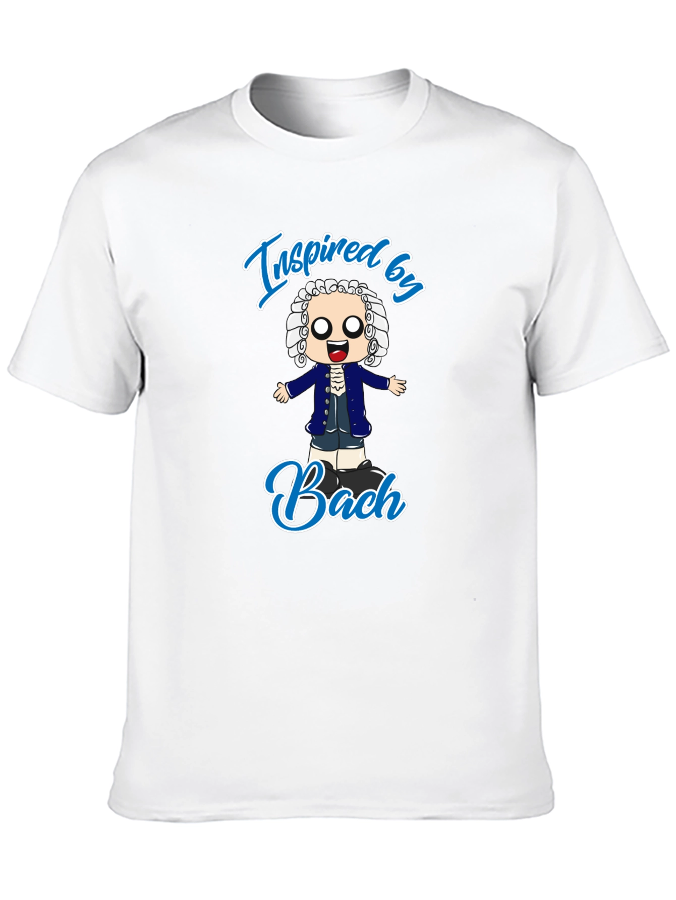 Inspired by Bach T-Shirt - Music Composer Tee