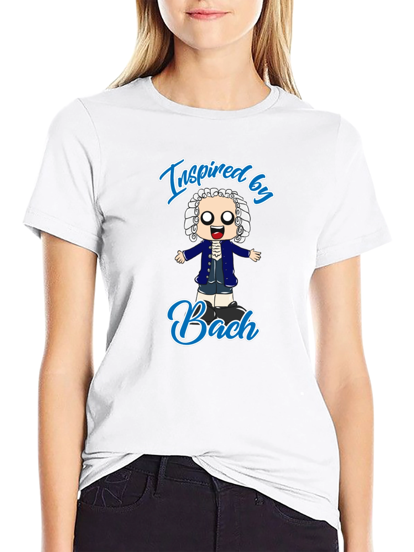 Inspired by Bach T-Shirt - Music Composer Tee
