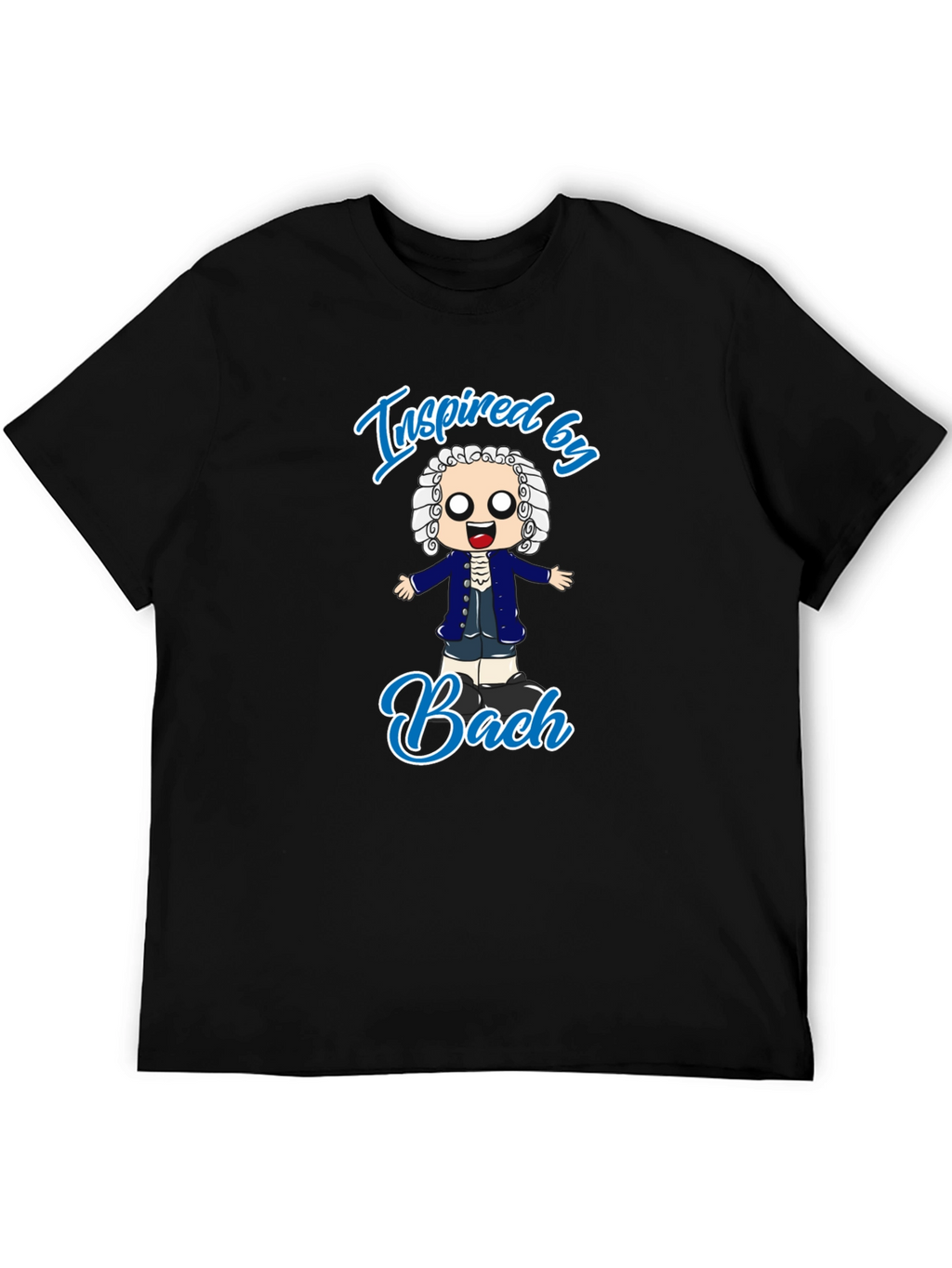 Inspired by Bach T-Shirt - Music Composer Tee