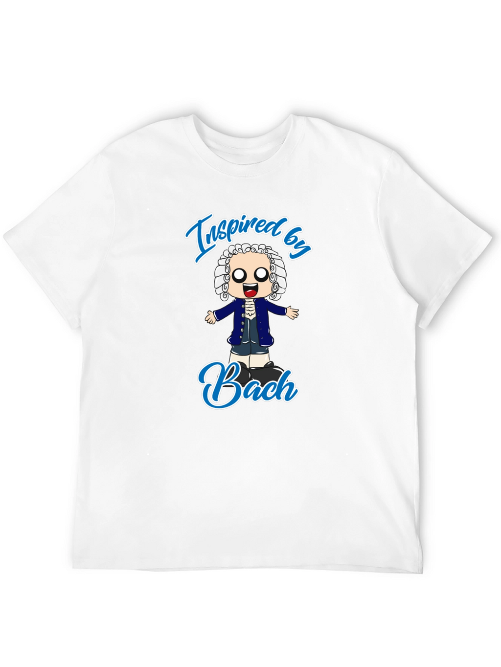 Inspired by Bach T-Shirt - Music Composer Tee