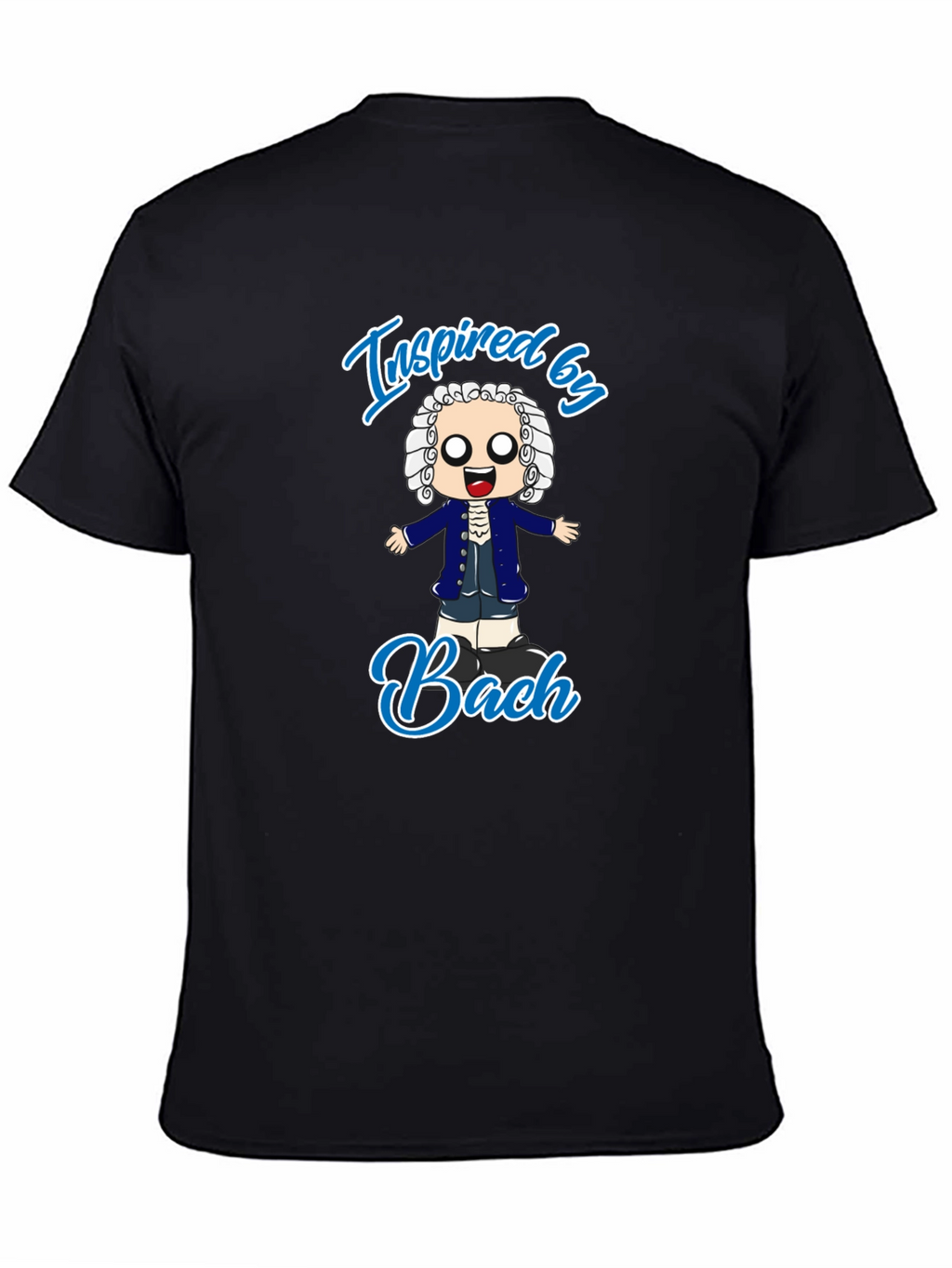 Inspired by Bach T-Shirt - Music Composer Tee