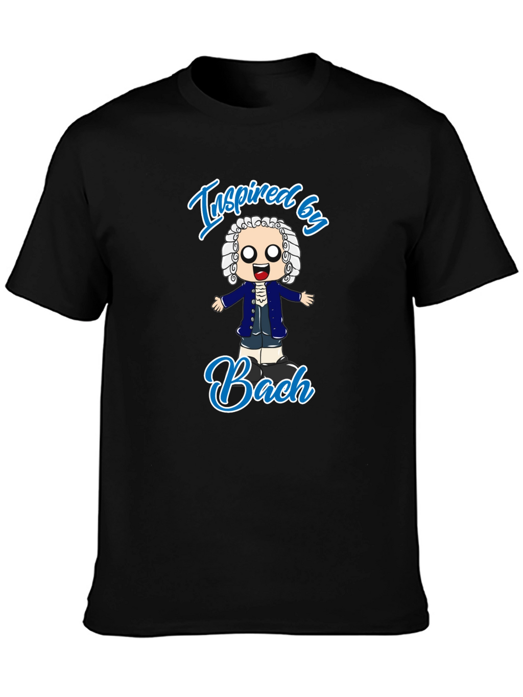 Inspired by Bach T-Shirt - Music Composer Tee