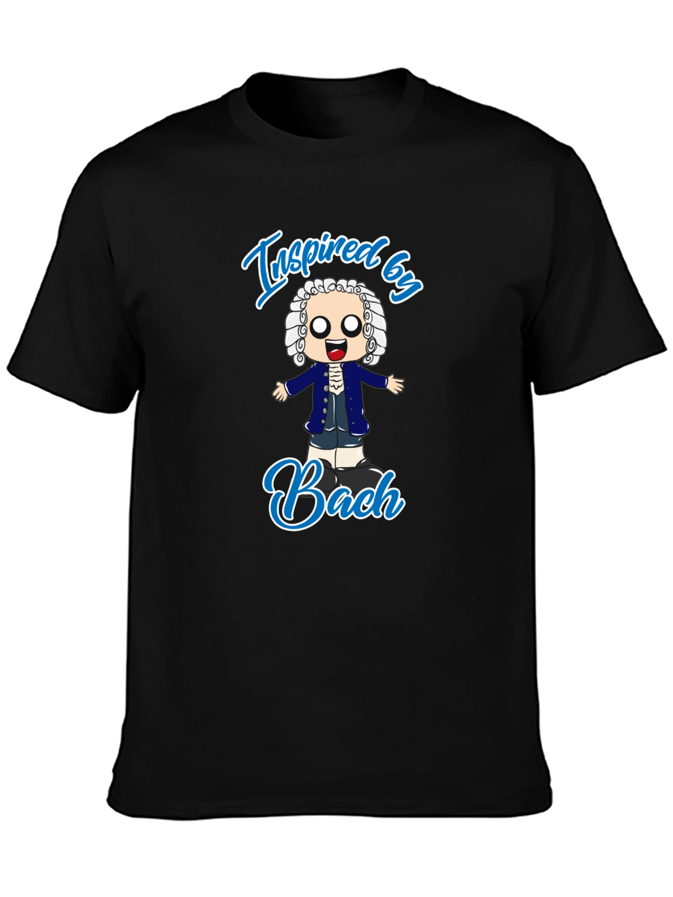 Inspired by Bach T-Shirt - Music Composer Tee