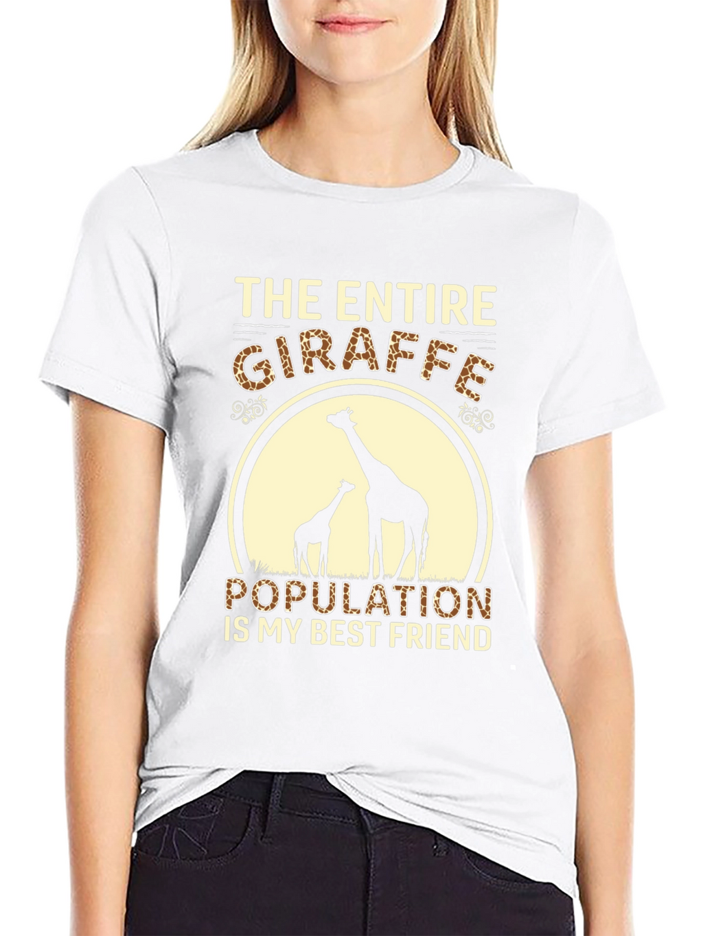 Giraffe Lover T-Shirt - Entire Population