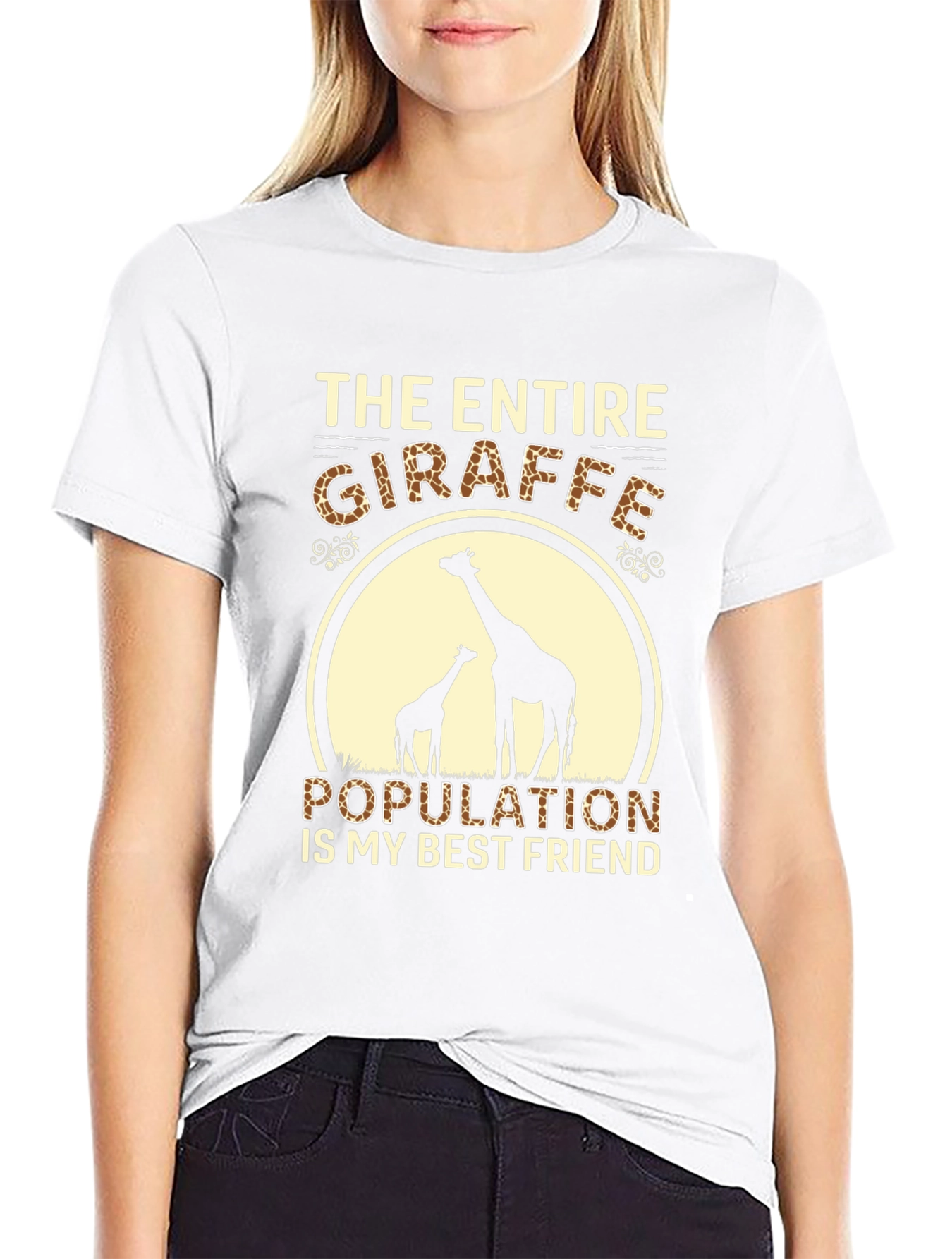 Giraffe Lover T-Shirt - Entire Population