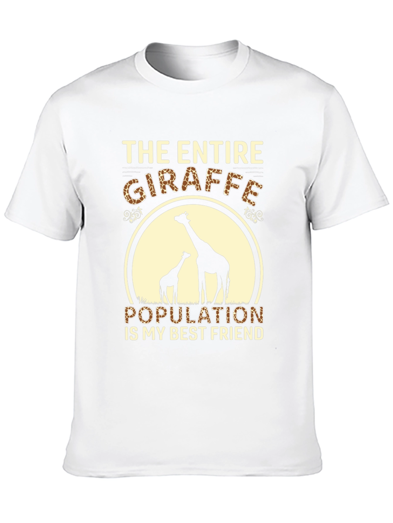 Giraffe Lover T-Shirt - Entire Population
