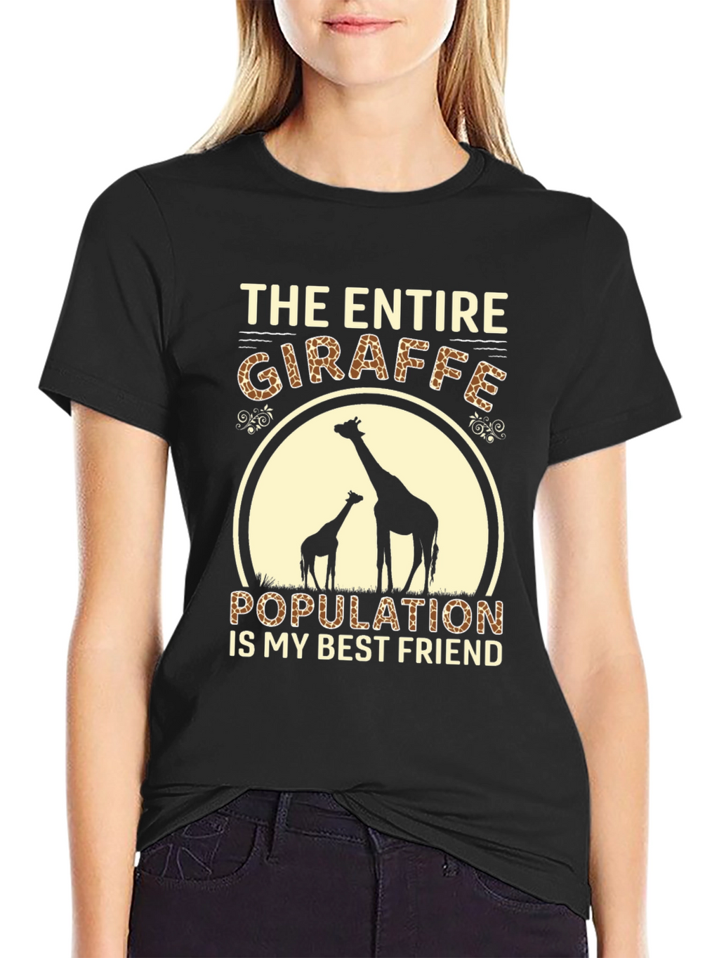Giraffe Lover T-Shirt - Entire Population