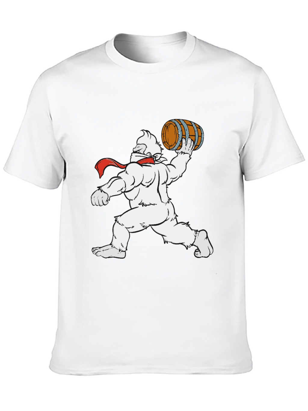 Yeti Barrel Toss Black T-Shirt