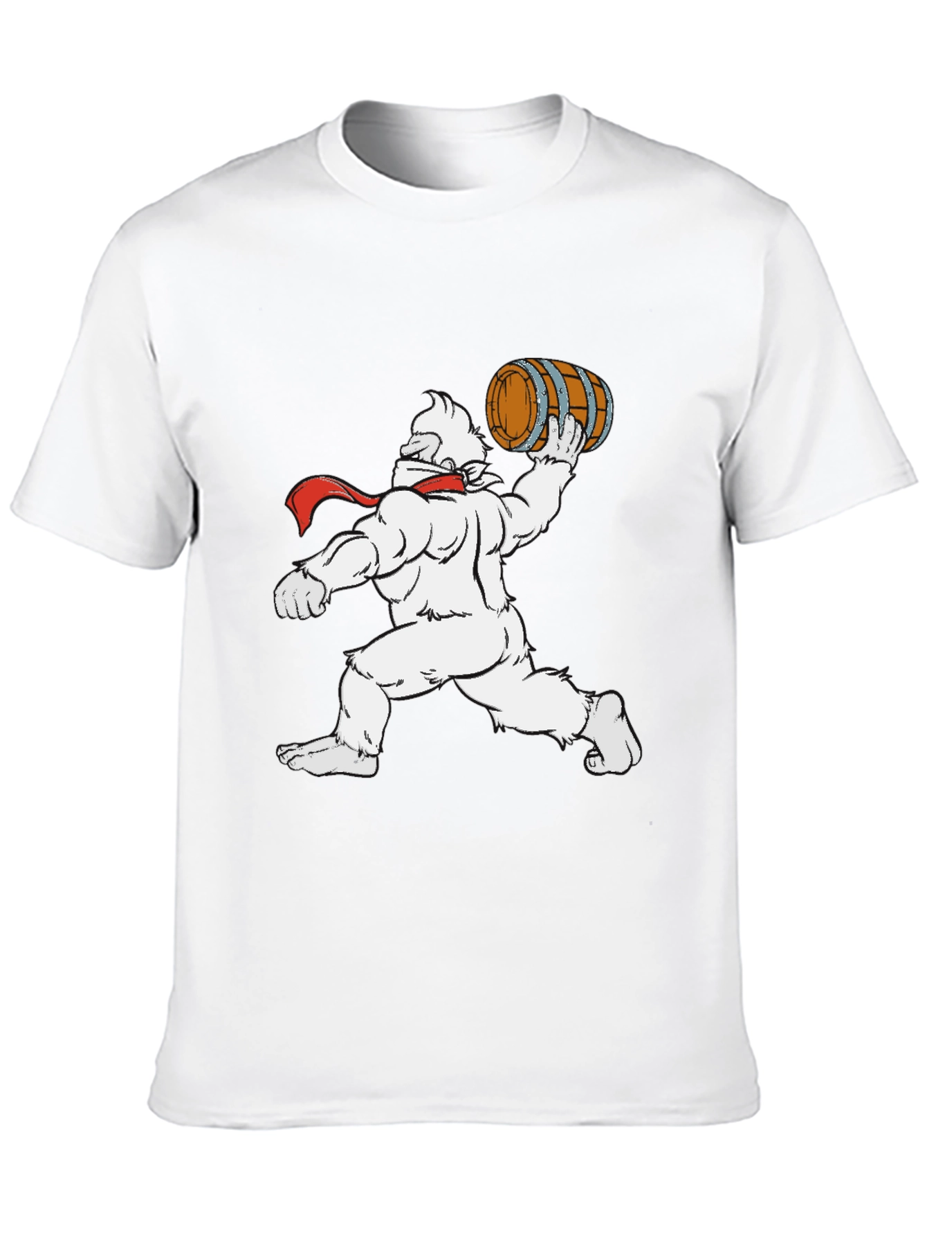 Yeti Barrel Toss Black T-Shirt