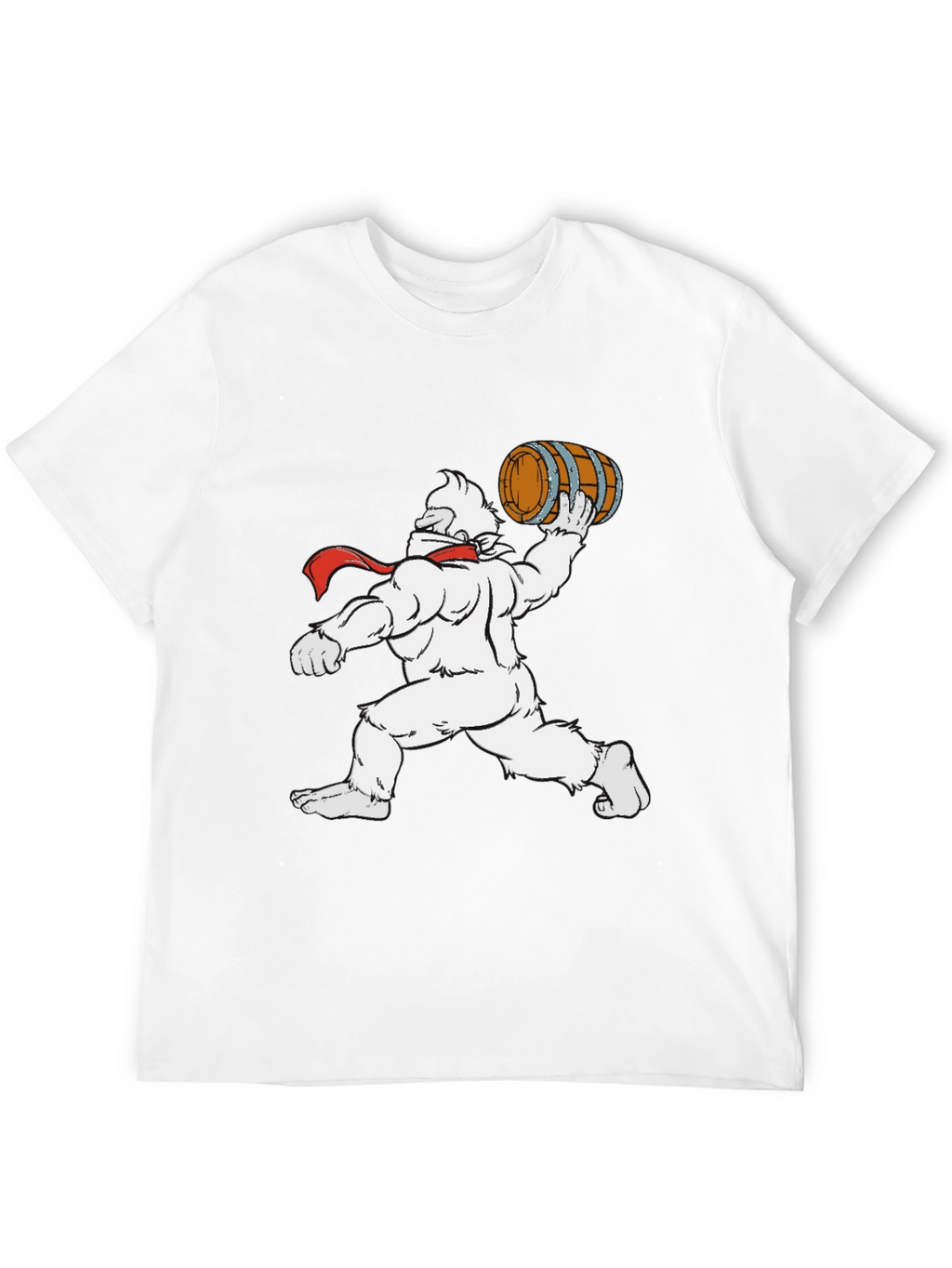 Yeti Barrel Toss Black T-Shirt