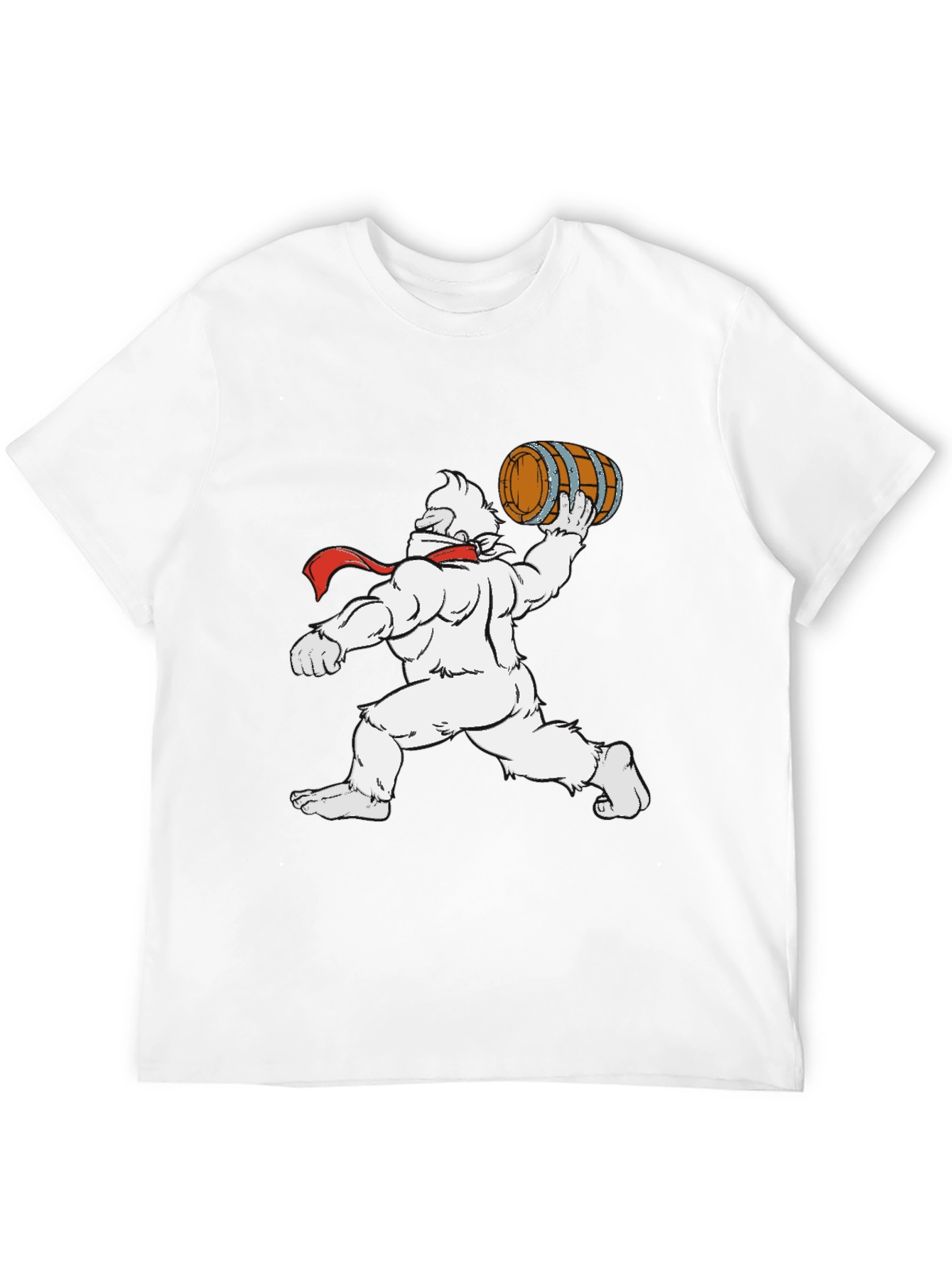 Yeti Barrel Toss Black T-Shirt