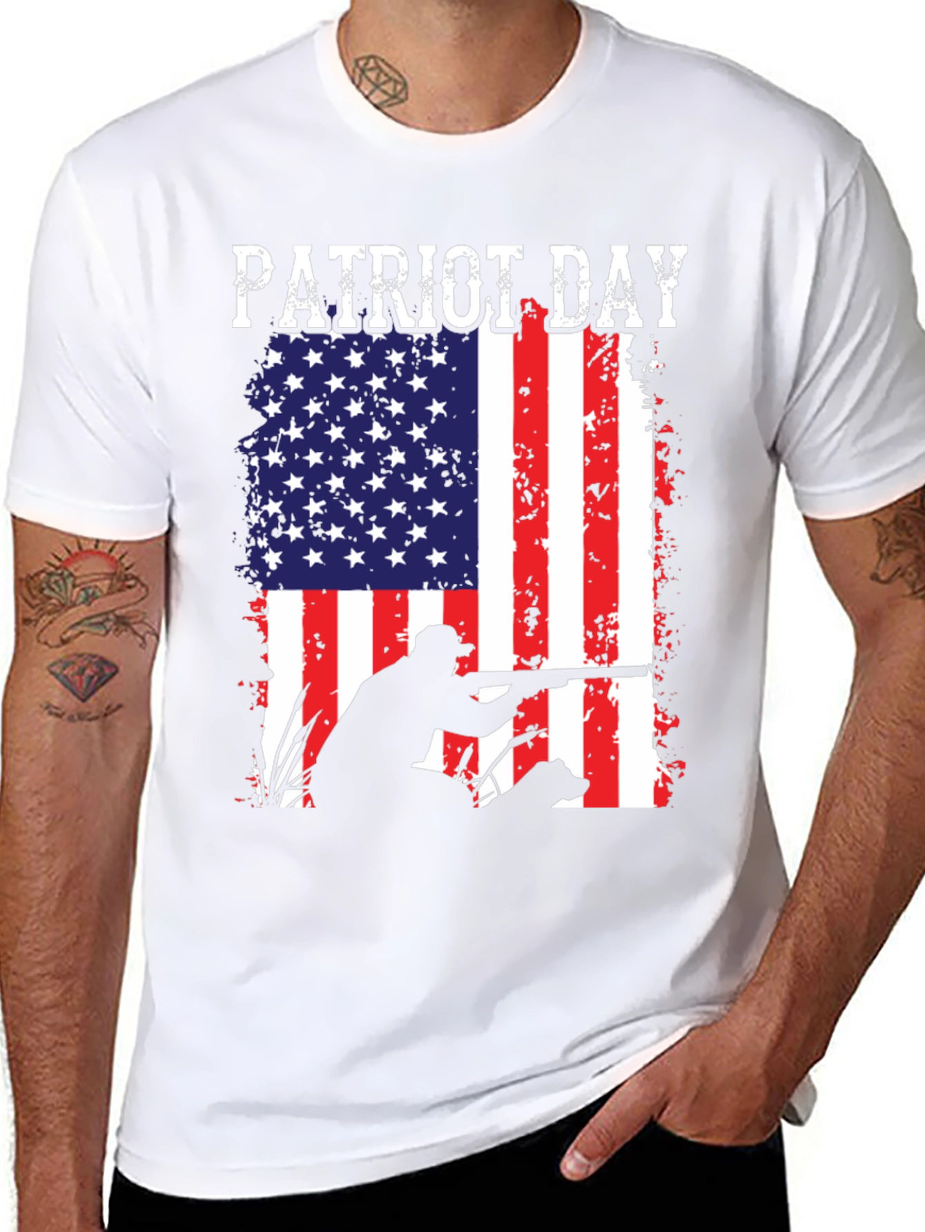 Patriot Day Hunter Graphic Tee