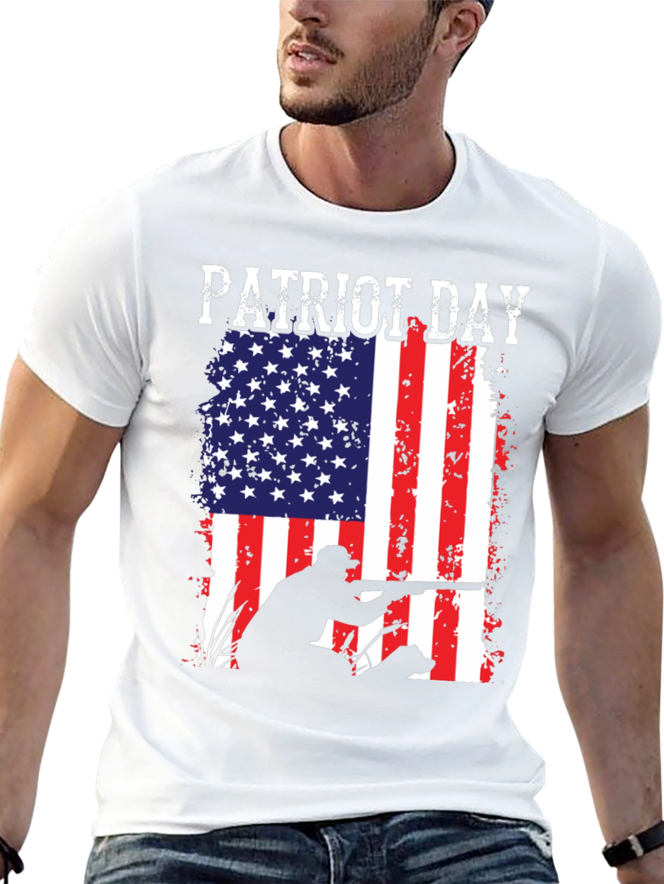 Patriot Day Hunter Graphic Tee