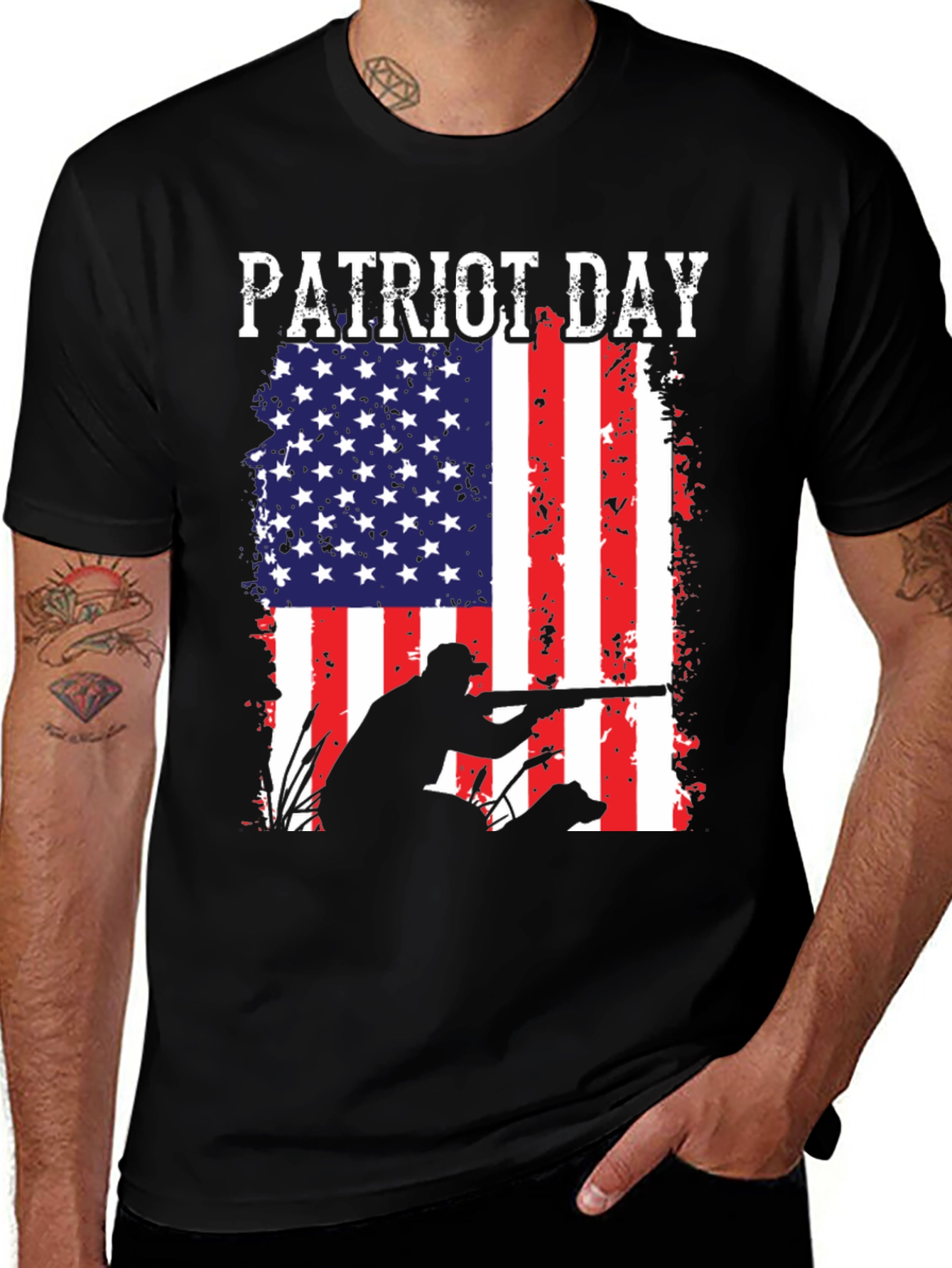 Patriot Day Hunter Graphic Tee