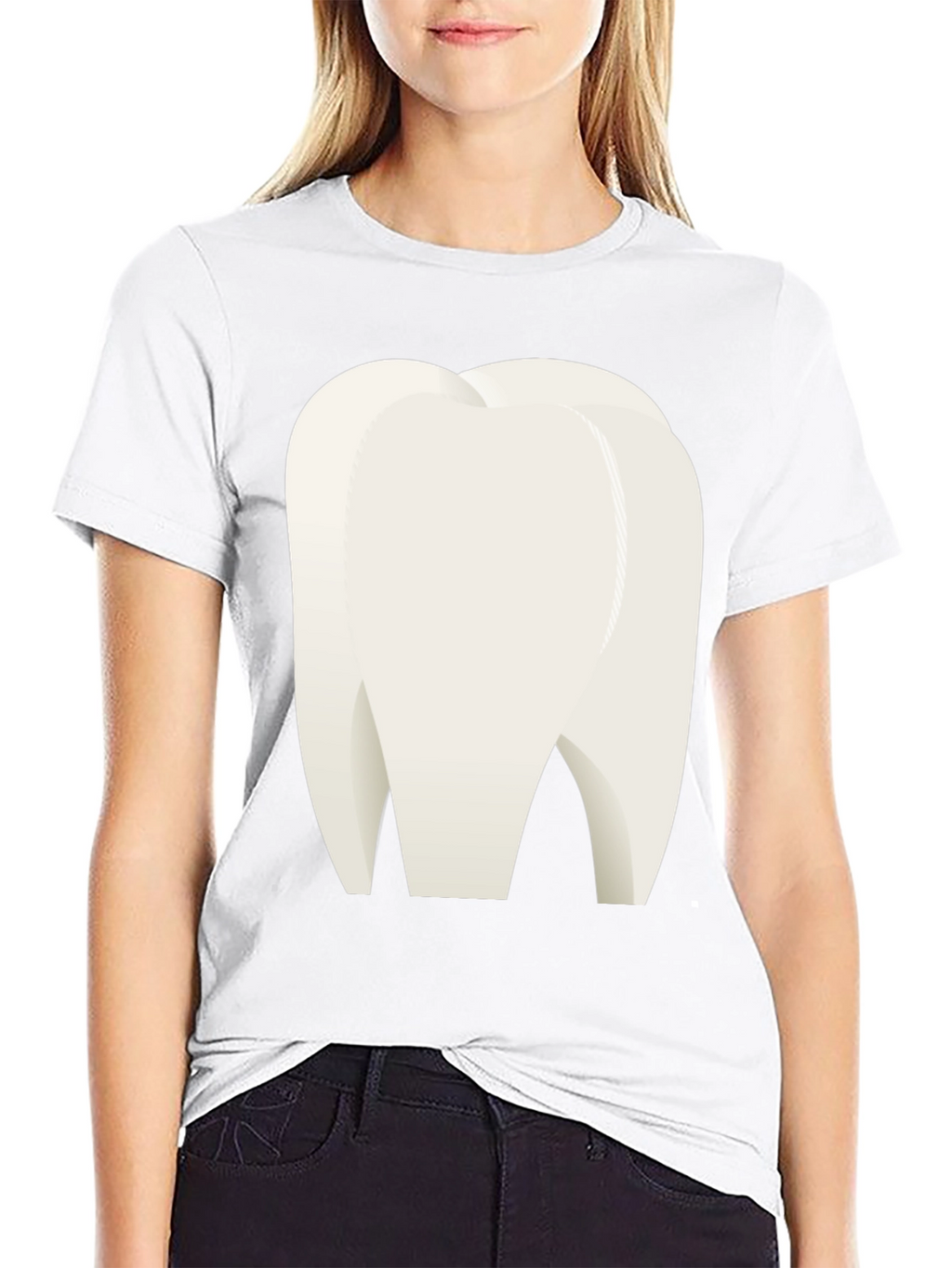 Humorous Tooth Graphic Tee - Dentist Apparel