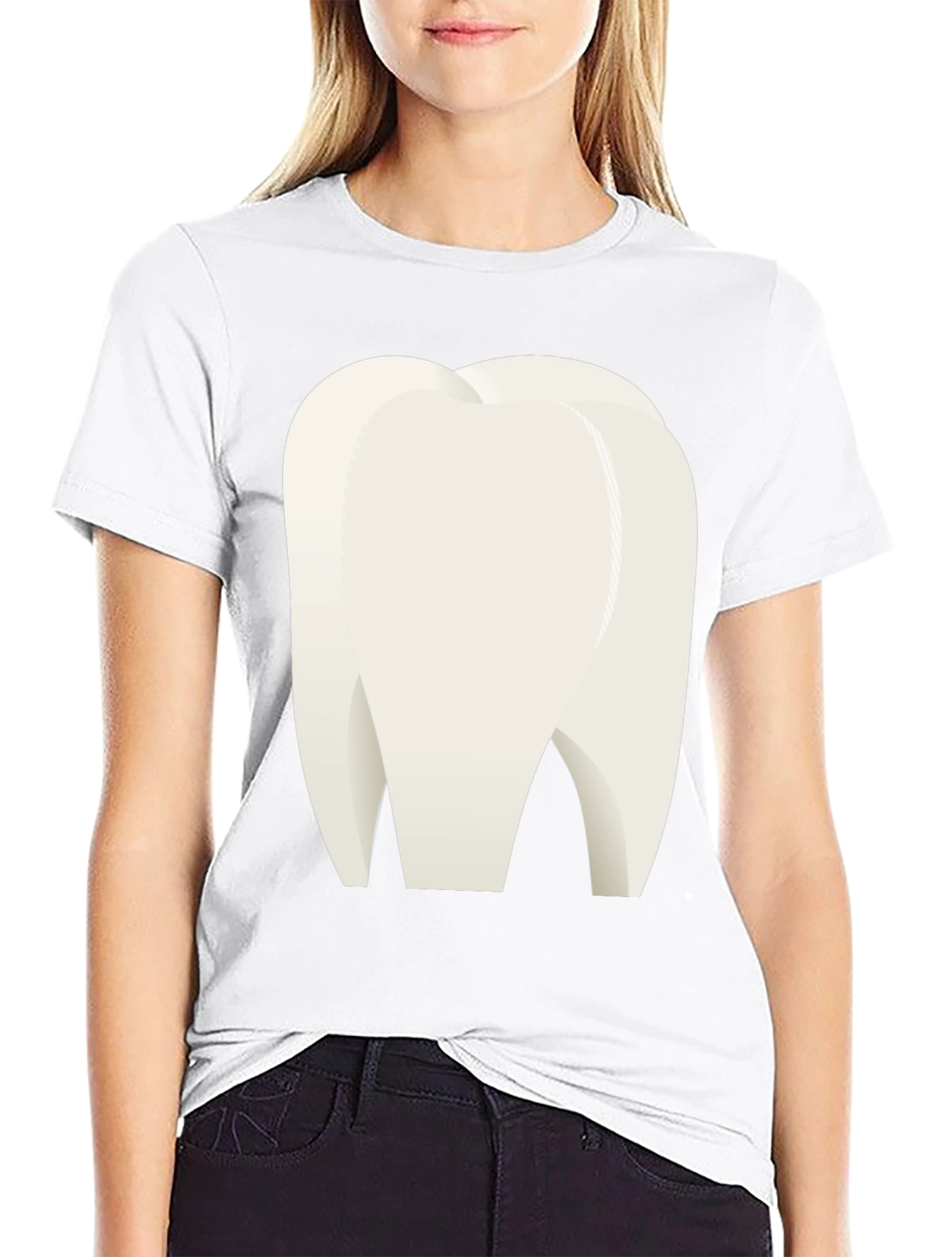 Humorous Tooth Graphic Tee - Dentist Apparel