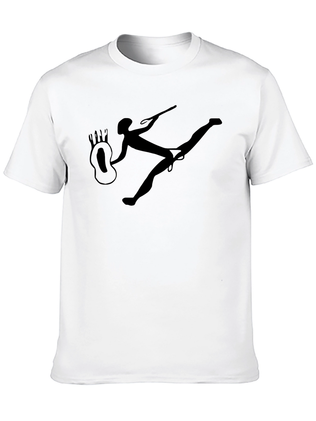 Cave Art T-Shirt - Black Cotton Tee