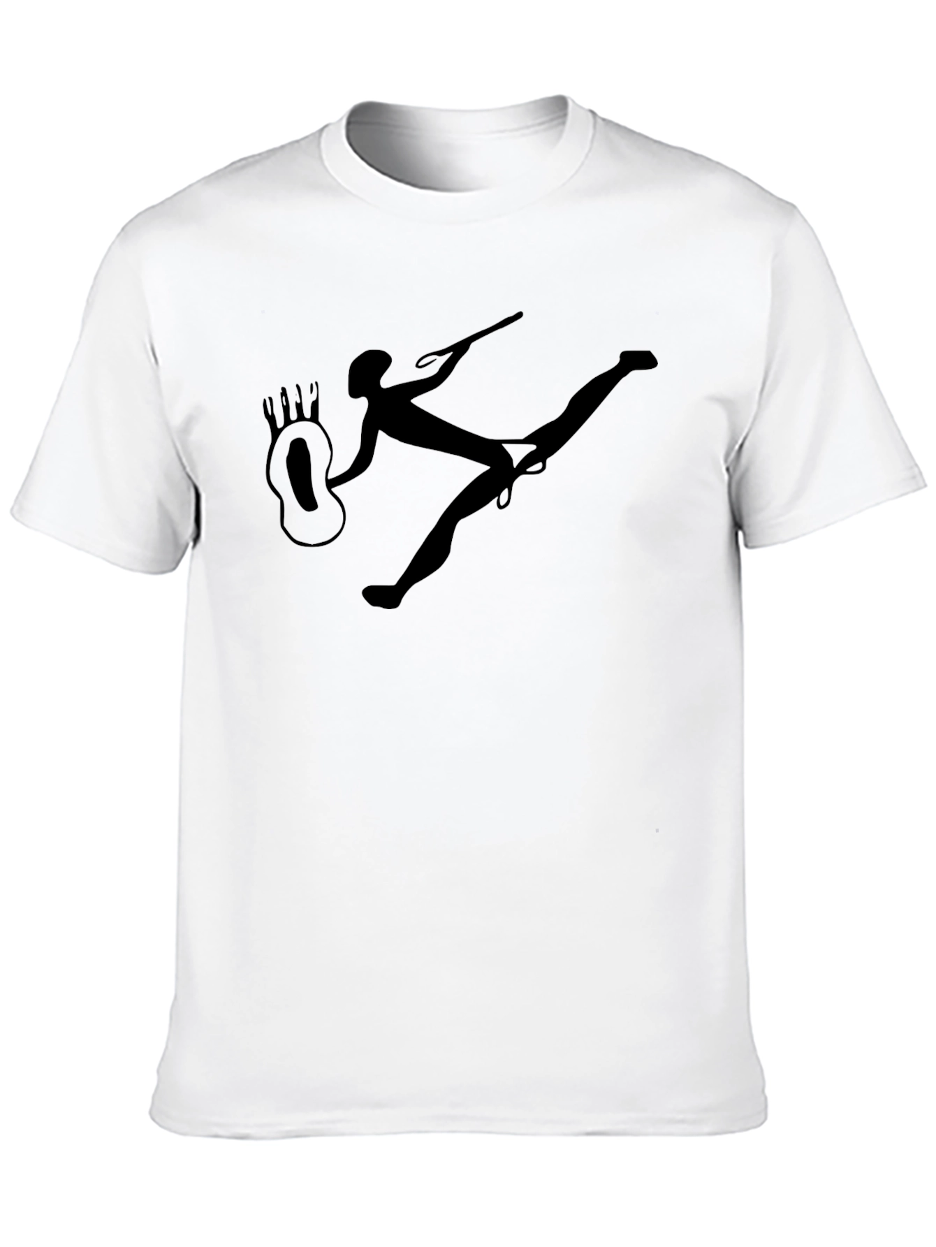 Cave Art T-Shirt - Black Cotton Tee