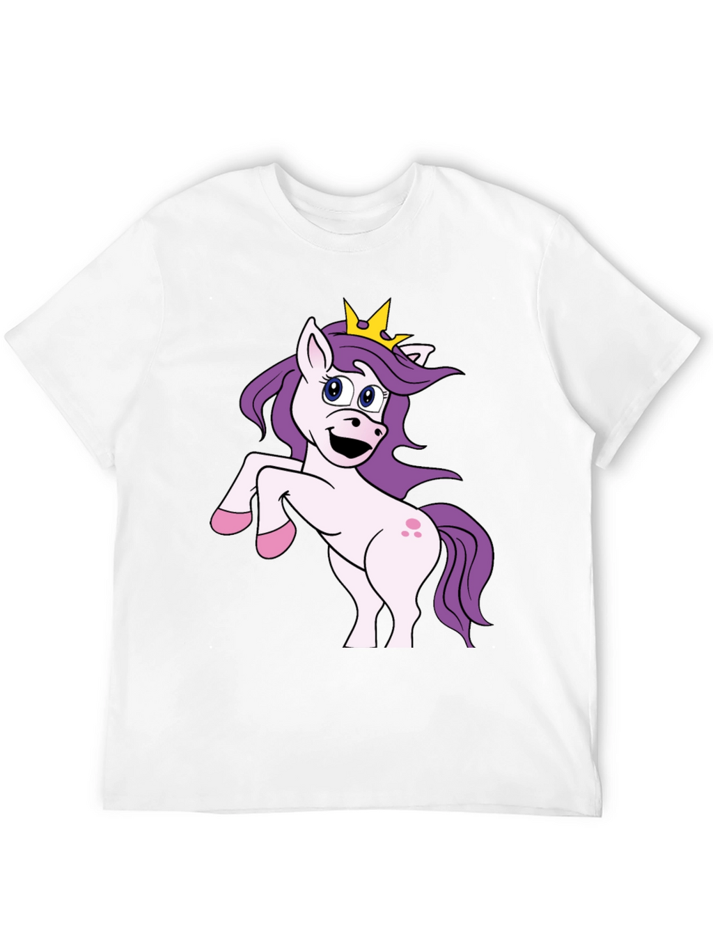 Unicorn Graphic Black T-Shirt