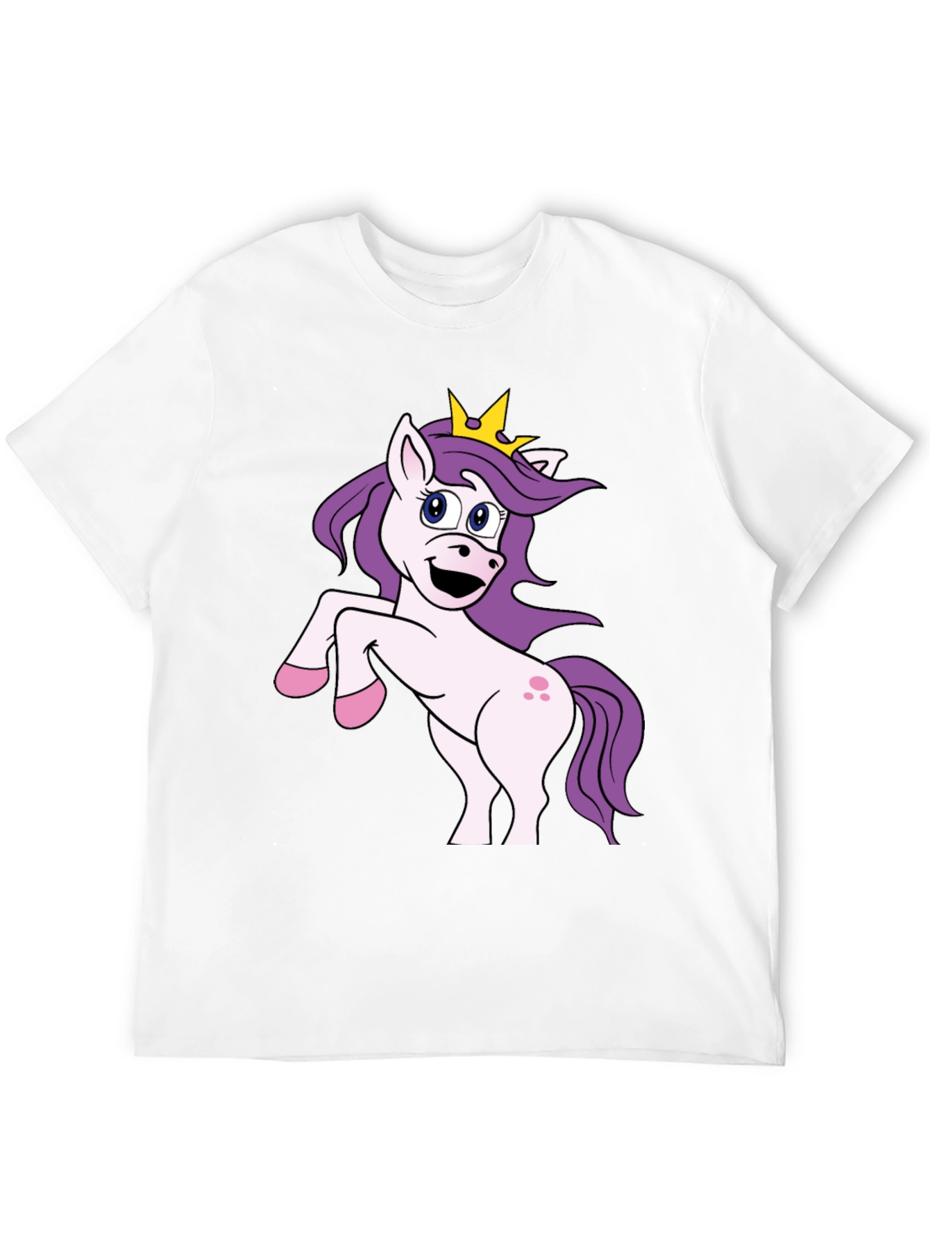 Unicorn Graphic Black T-Shirt