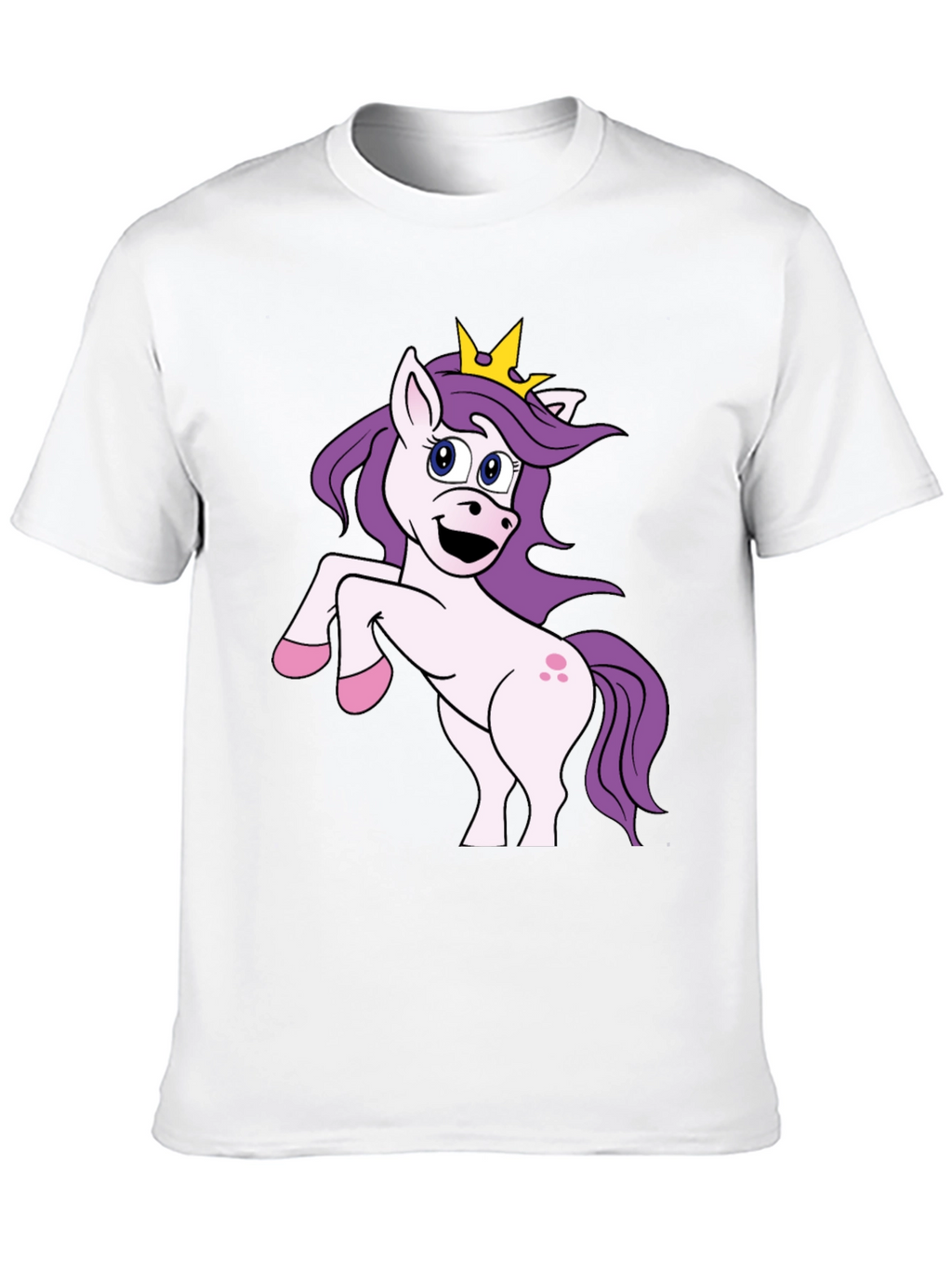 Unicorn Graphic Black T-Shirt