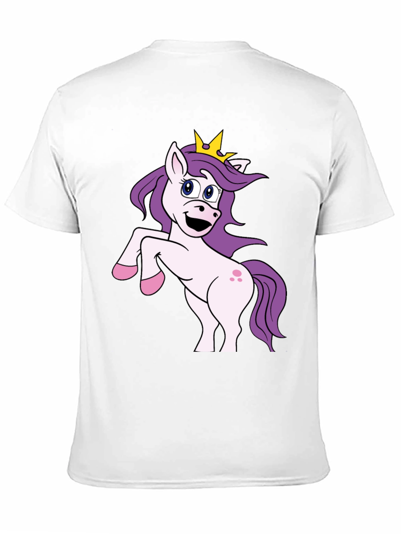 Unicorn Graphic Black T-Shirt