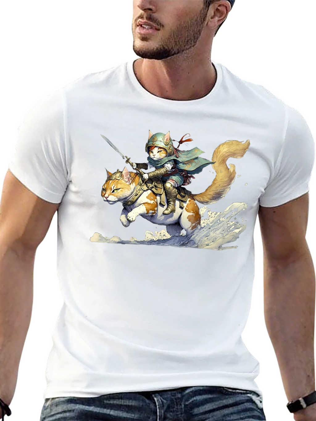 Cat Knight T-Shirt