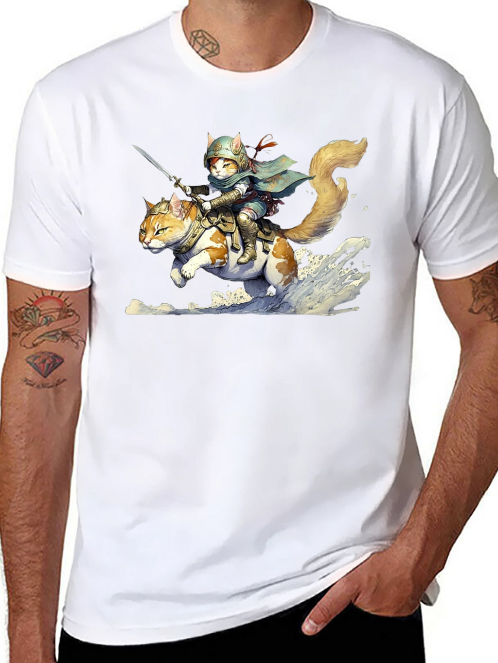 Cat Knight T-Shirt