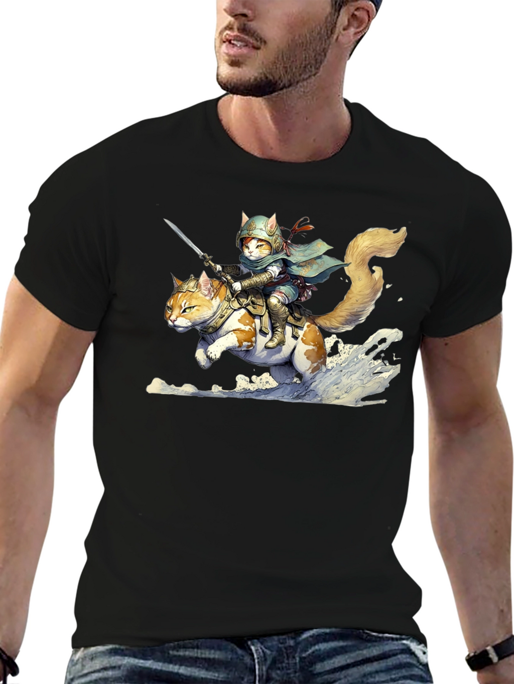 Cat Knight T-Shirt