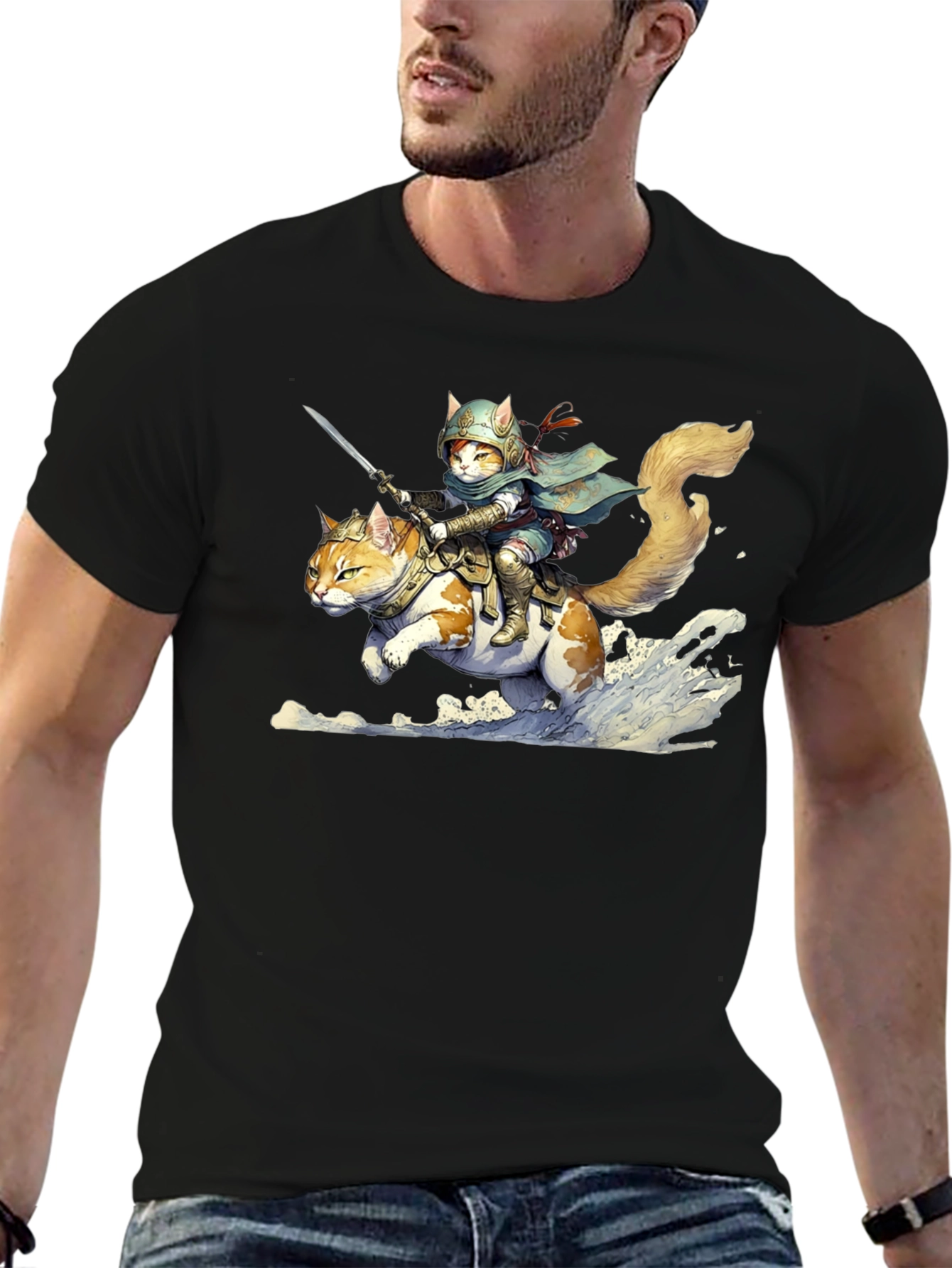 Cat Knight T-Shirt